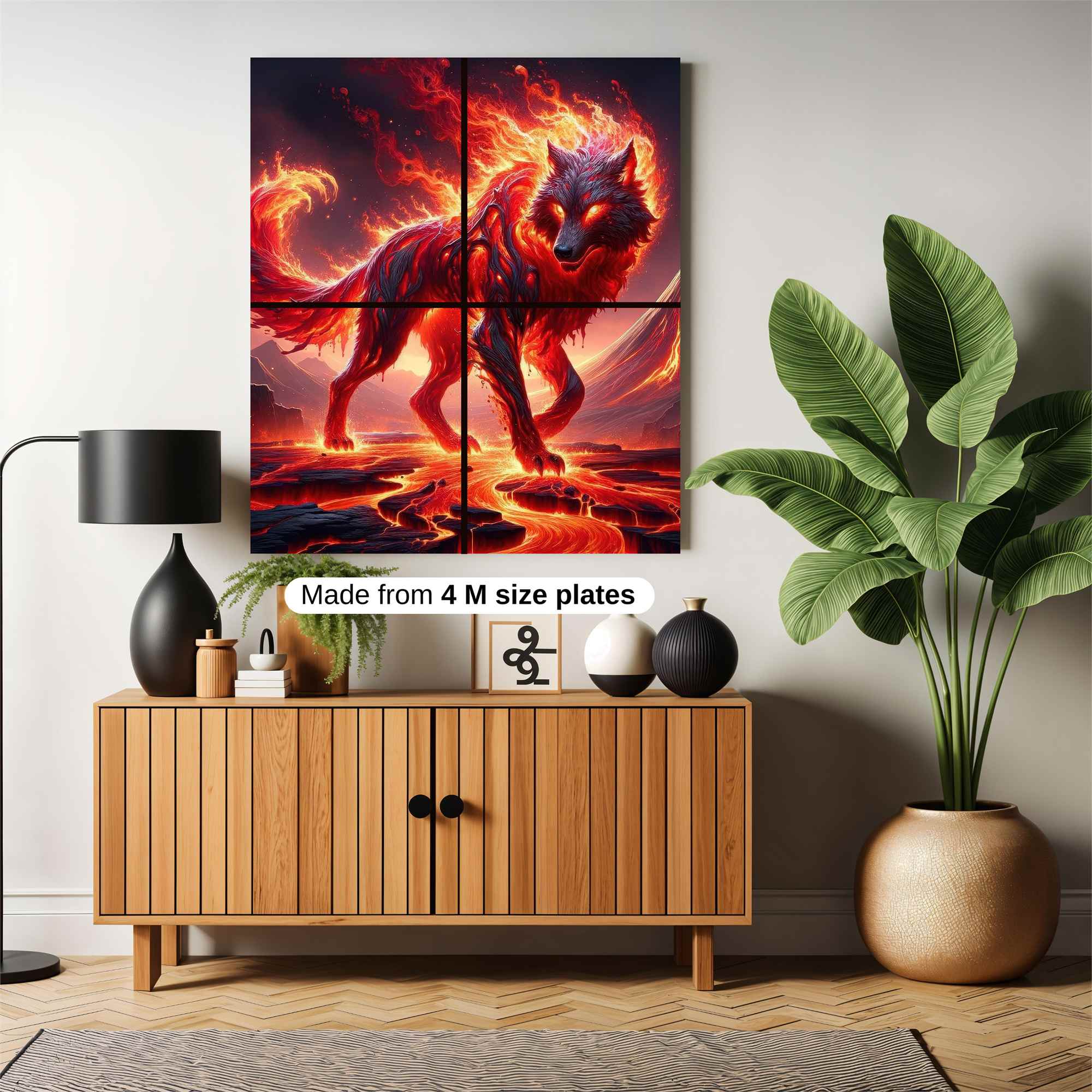 Lava Guardian Safe Wall Magnetic / M