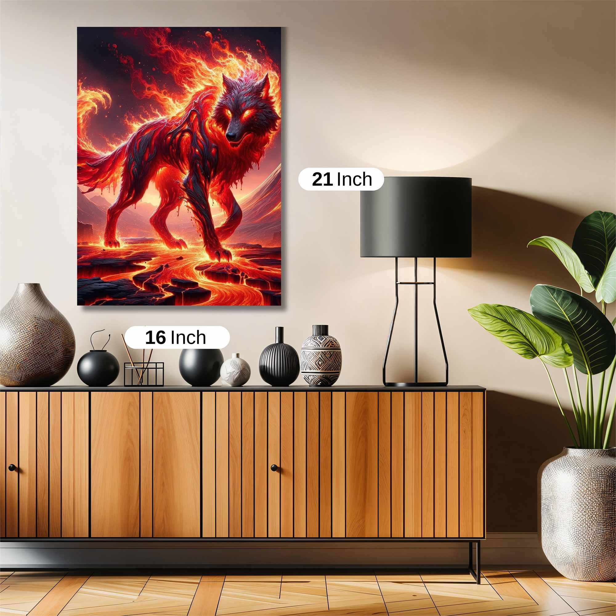 Lava Guardian Safe Wall Magnetic / M