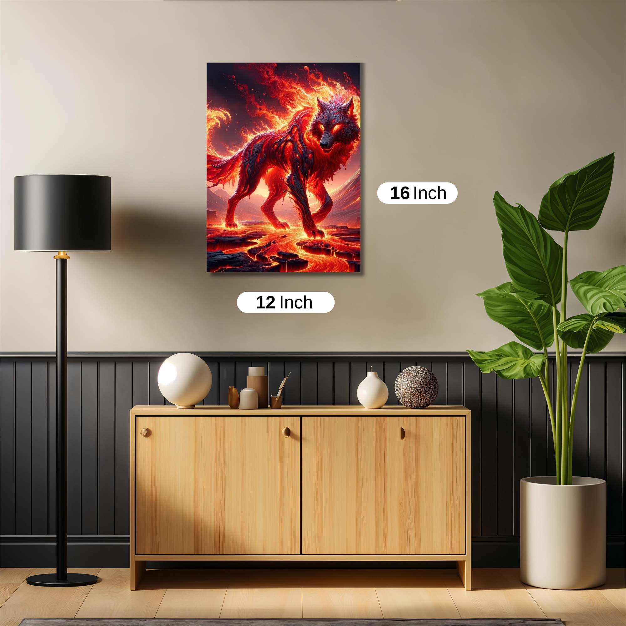 Lava Guardian Safe Wall Magnetic / M