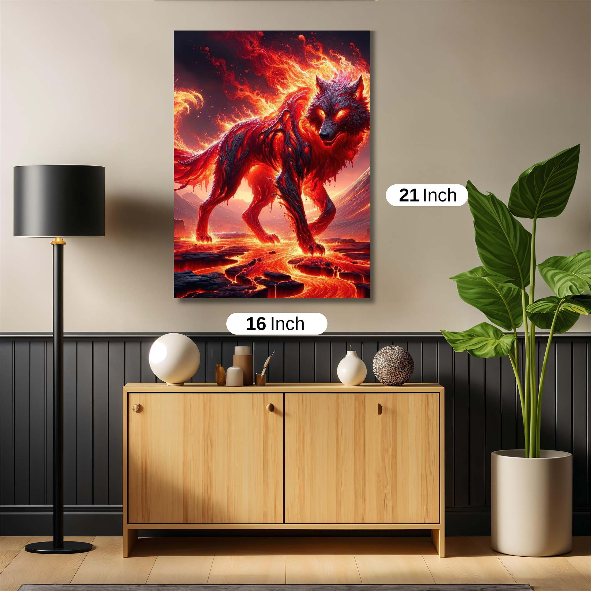 Lava Guardian Safe Wall Magnetic / M