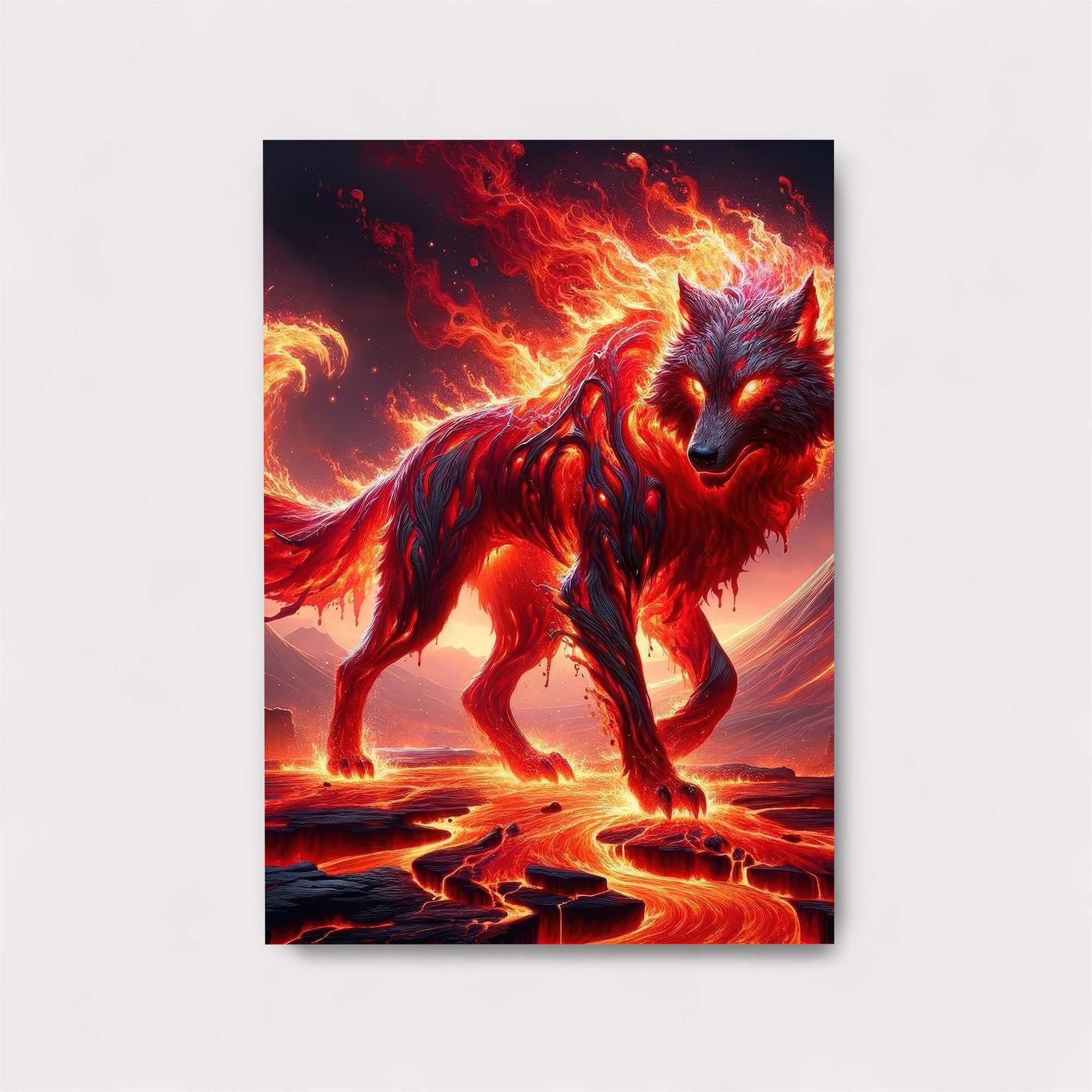 Lava Guardian Safe Wall Magnetic / M