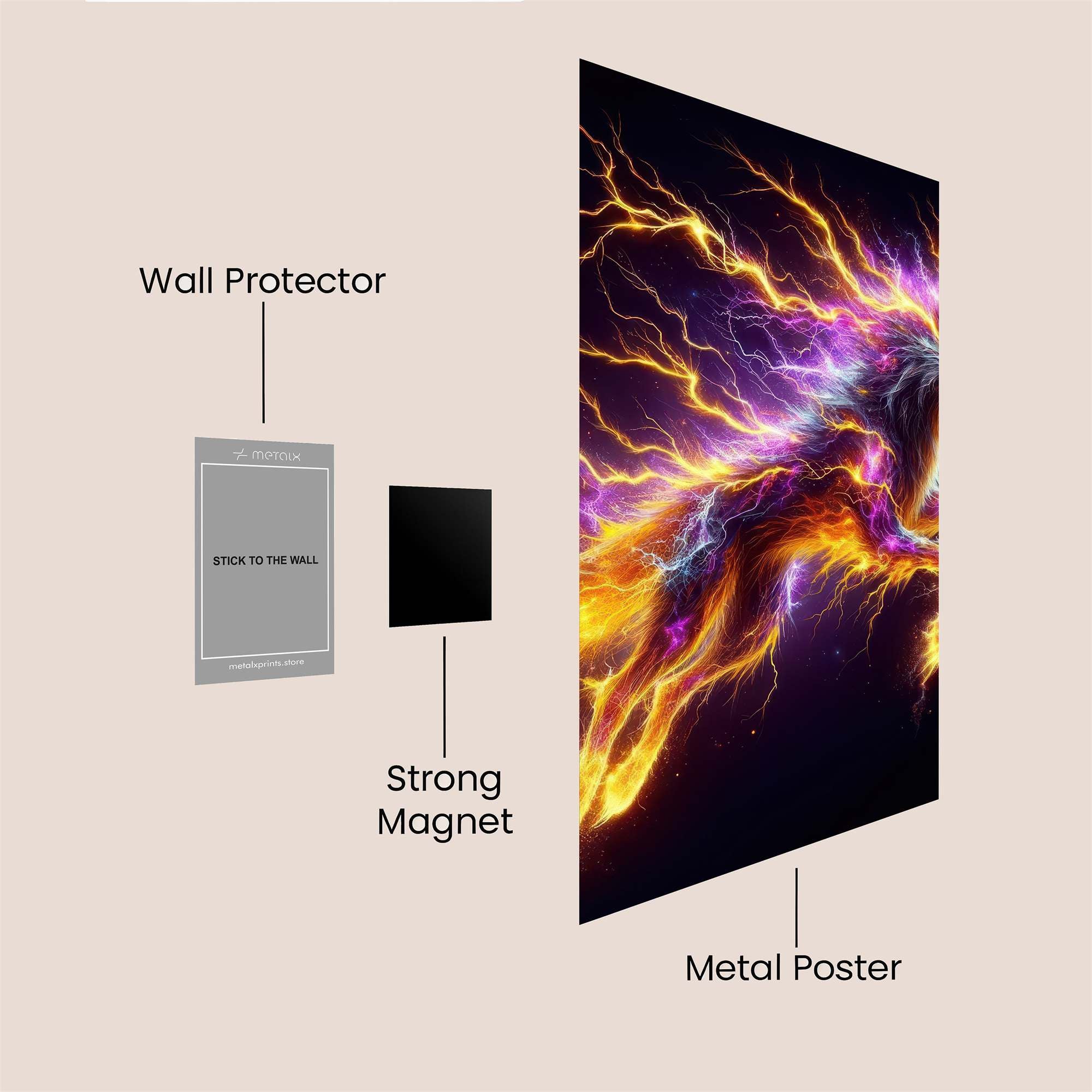 Thunderwolf Majestic Safe Wall Magnetic / M