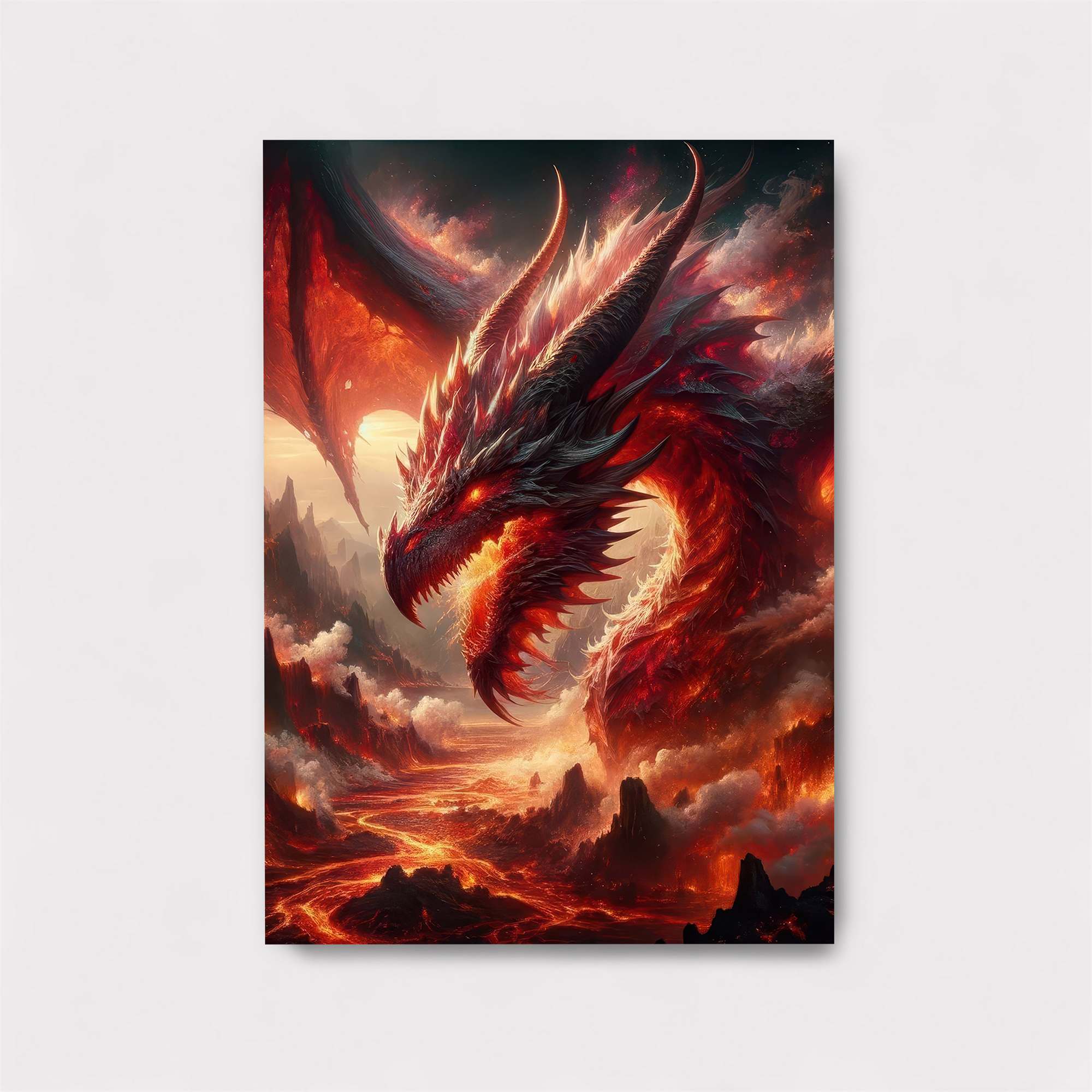 Dragon Inferno Safe Wall Magnetic / M