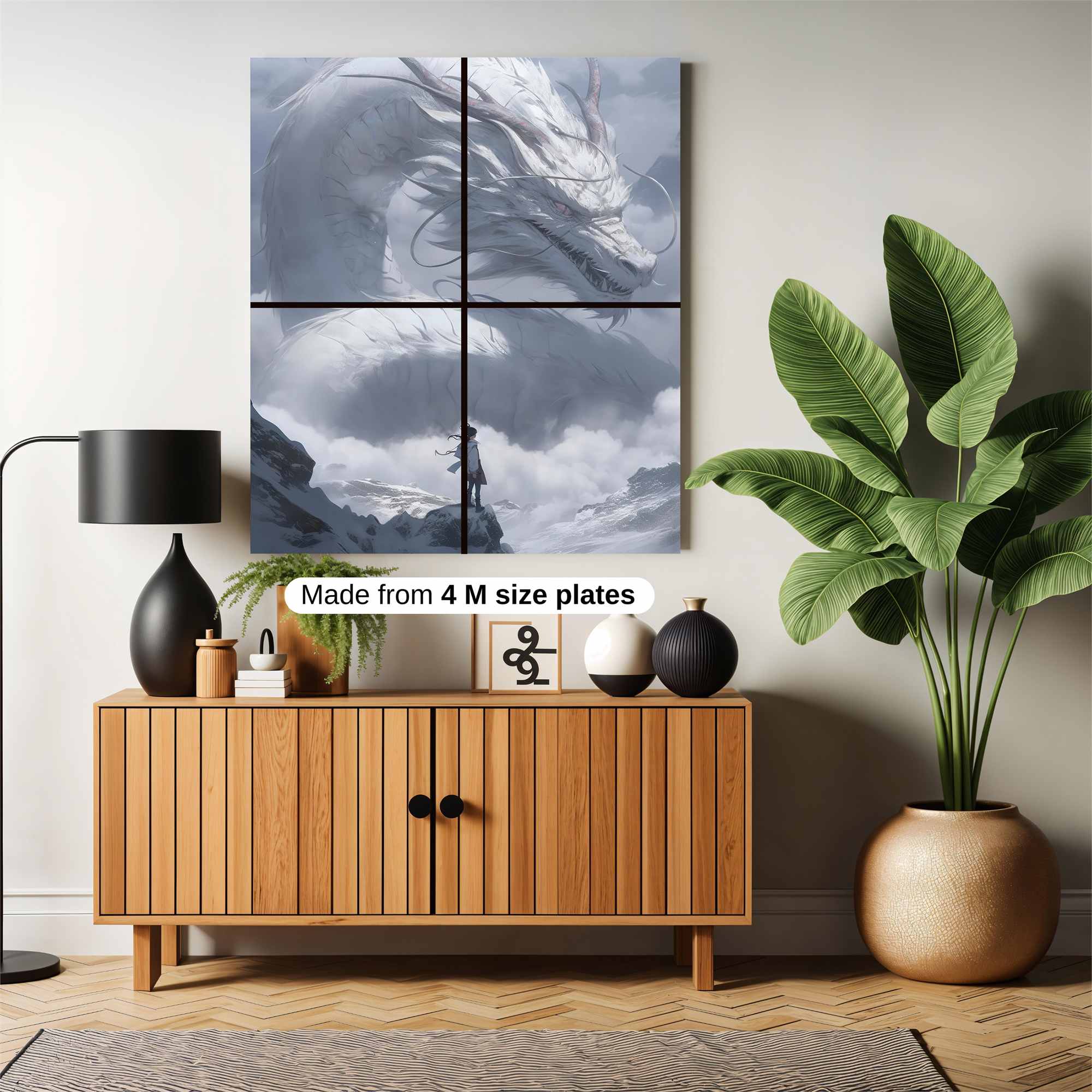 Frostbound Majesty Safe Wall Magnetic / M