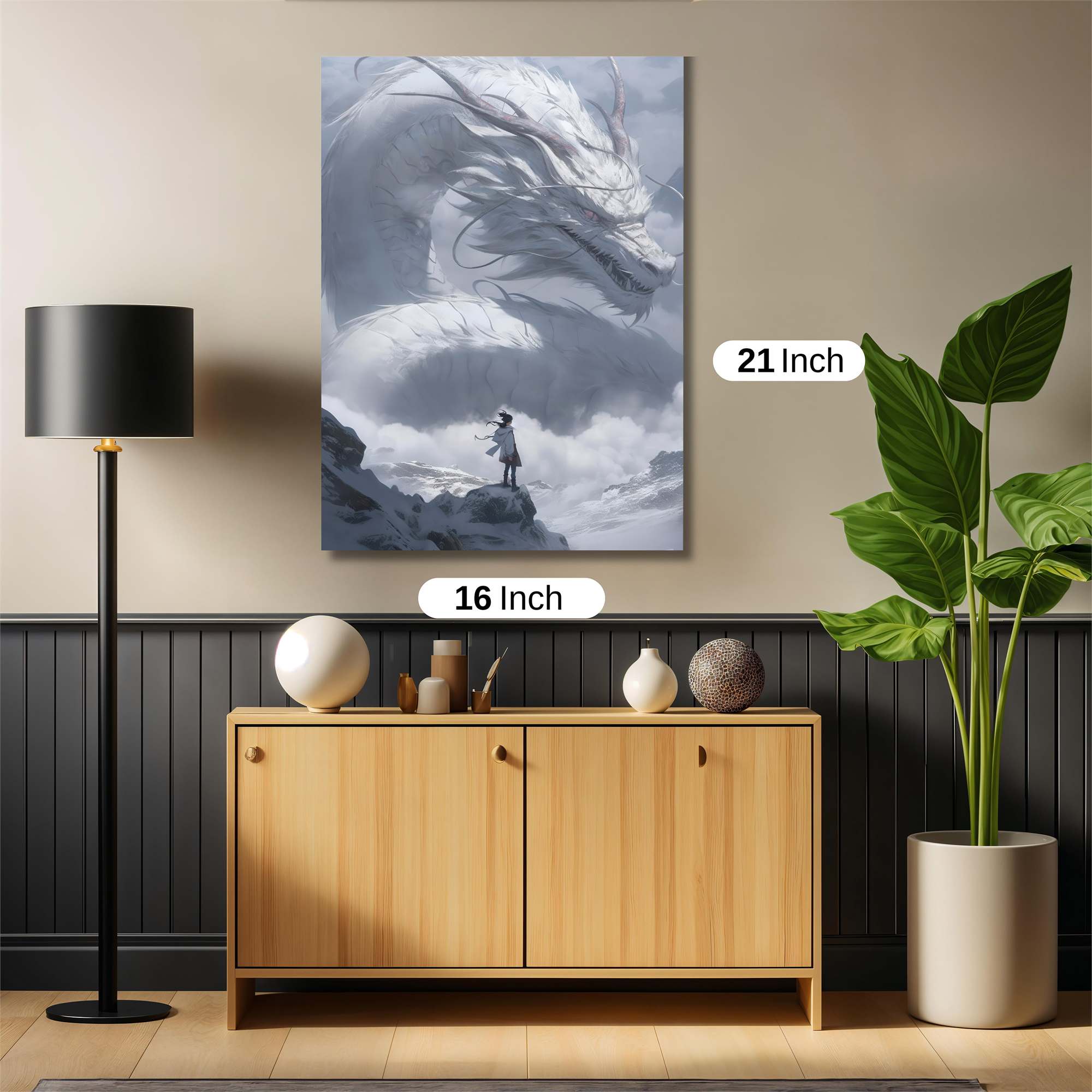 Frostbound Majesty Safe Wall Magnetic / M