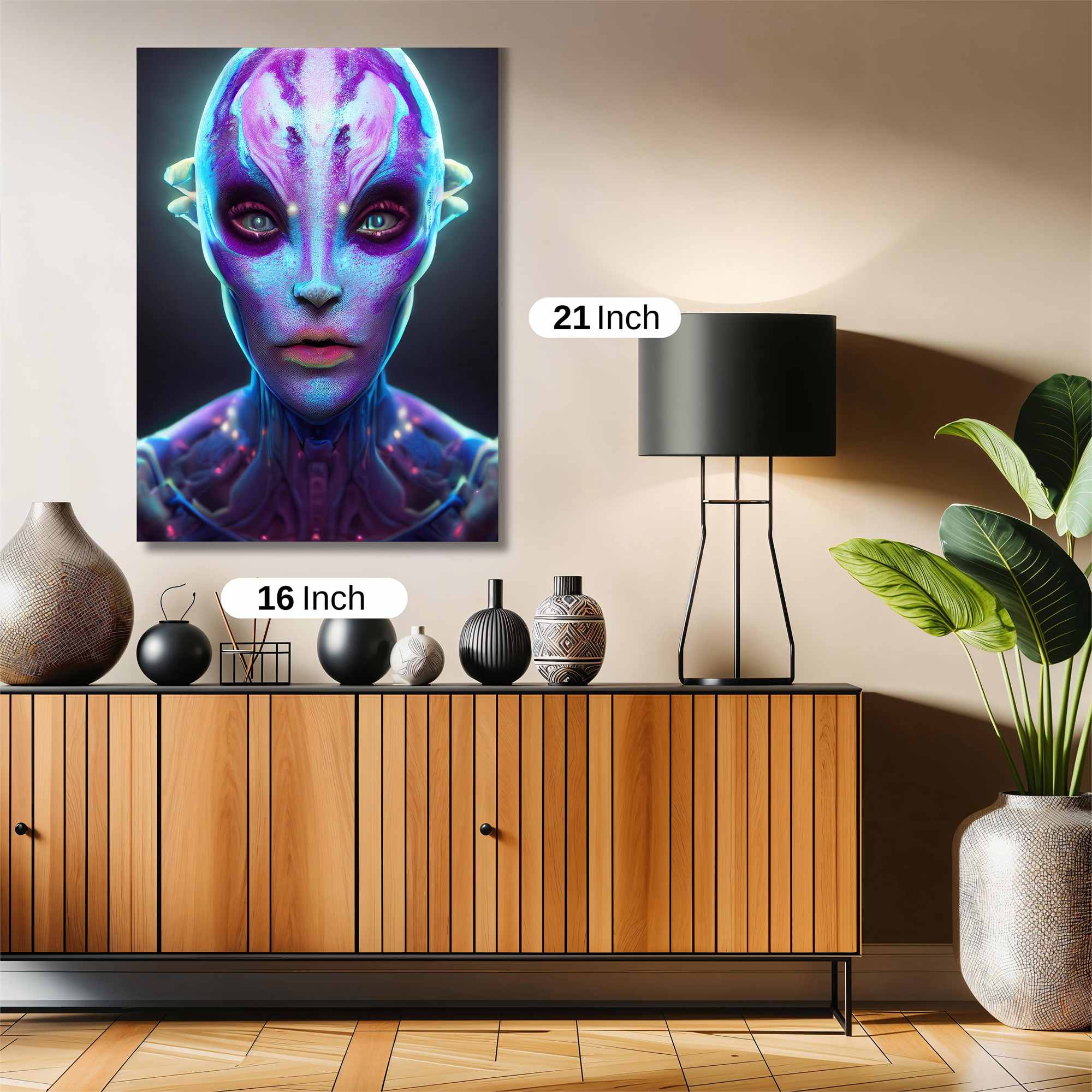 Alien Serenity Safe Wall Magnetic / M