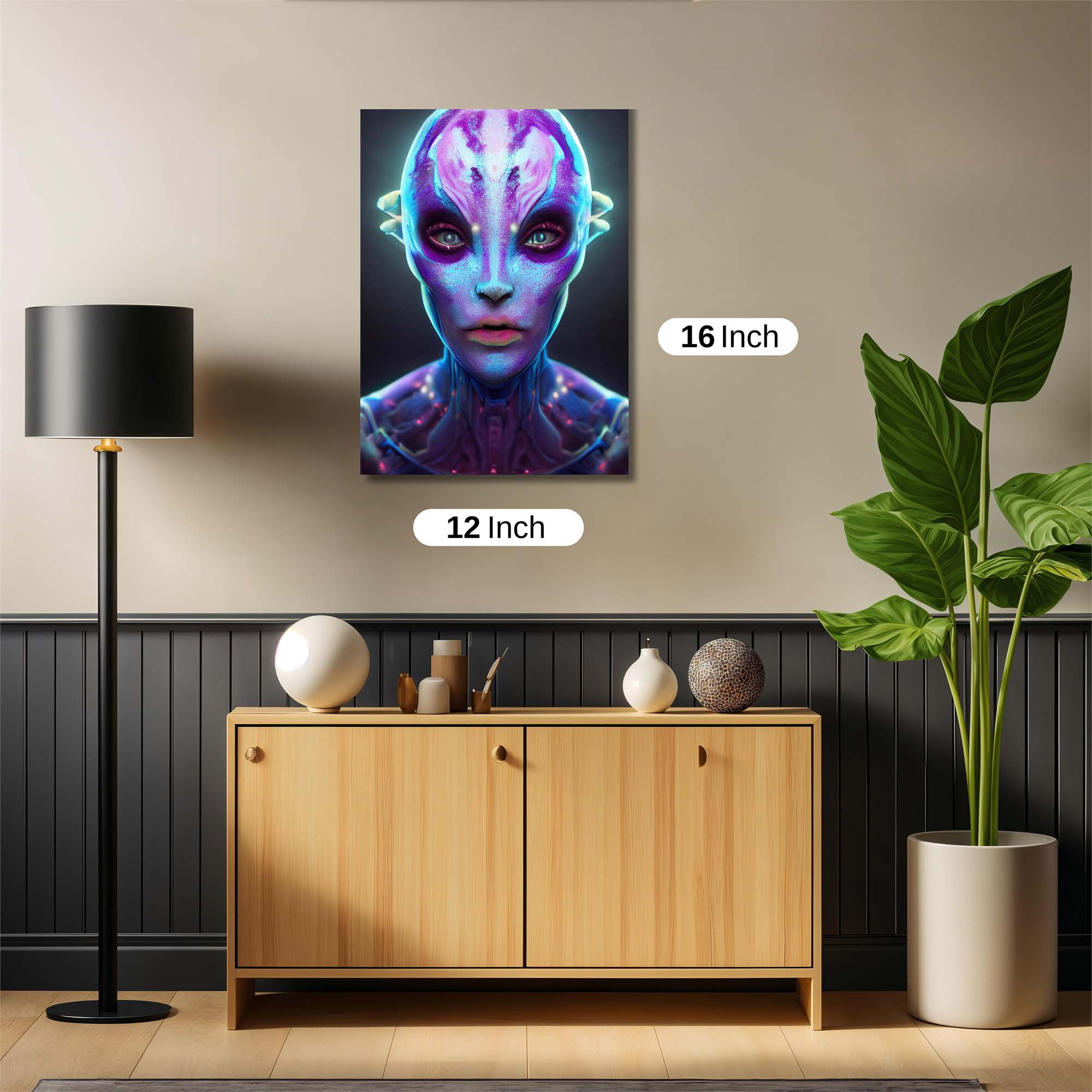 Alien Serenity Safe Wall Magnetic / M