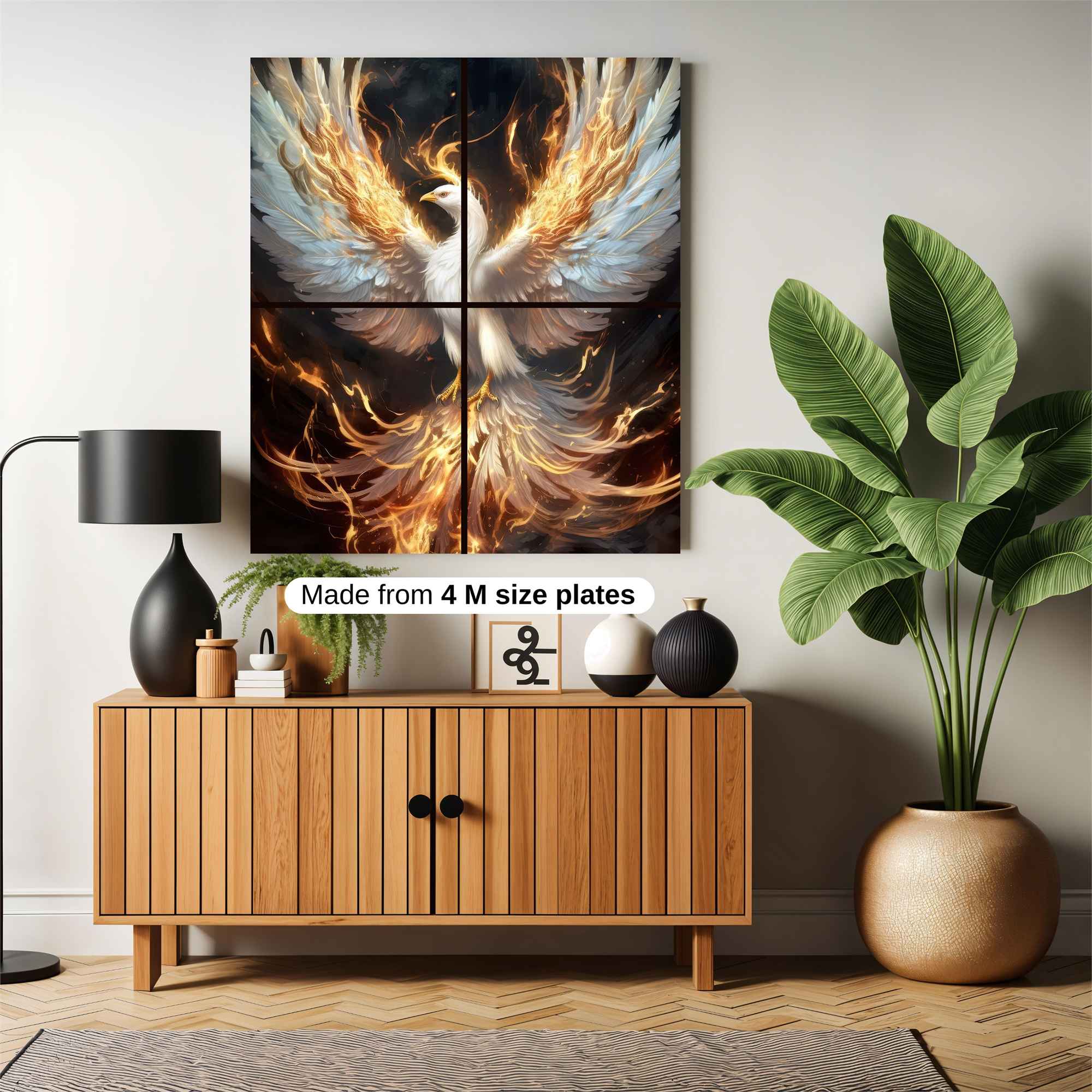 Phoenix Rebirth Safe Wall Magnetic / M