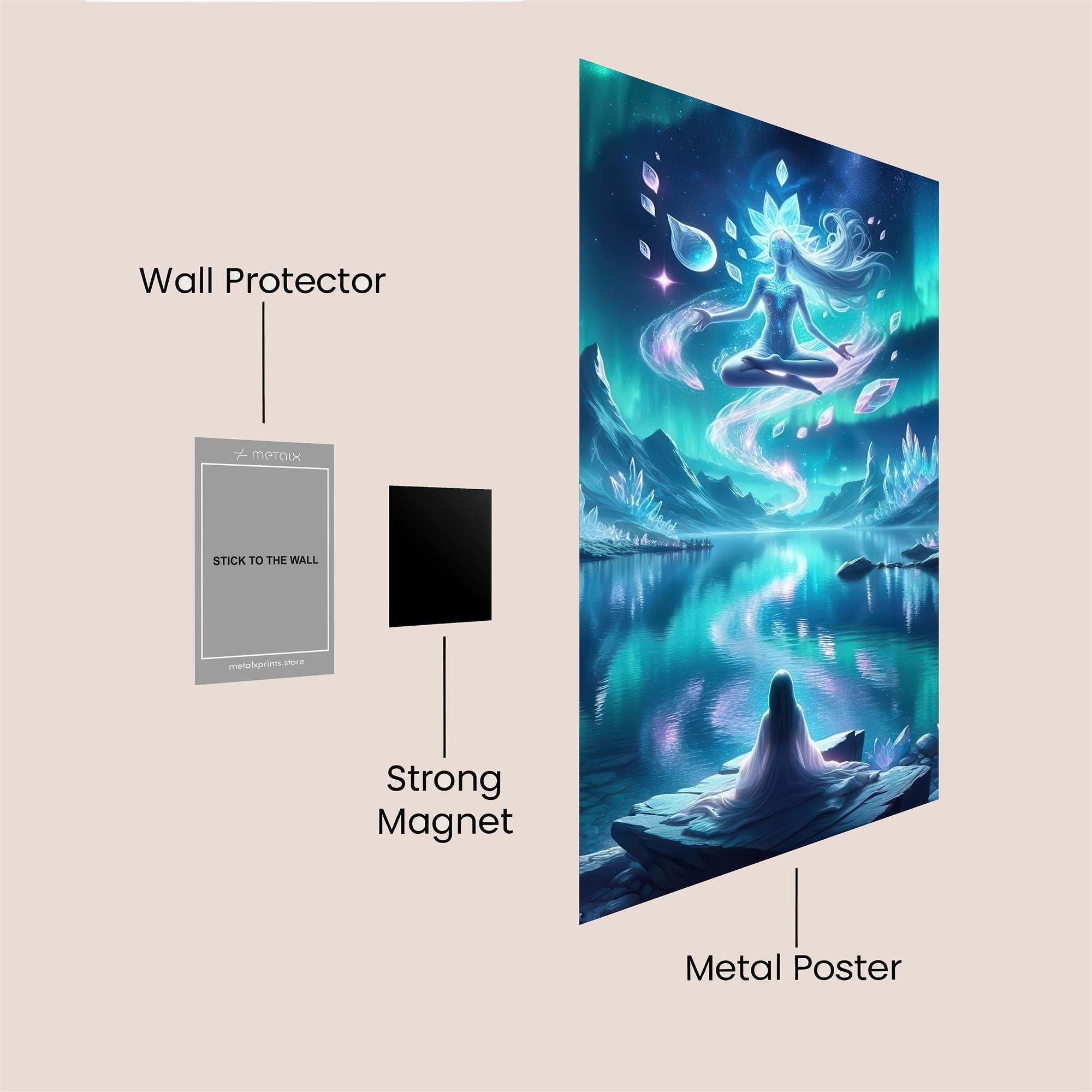 Aurora Serenity Safe Wall Magnetic / M