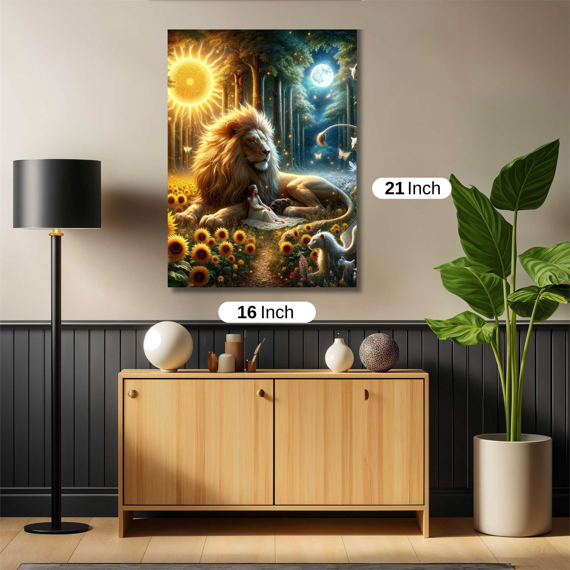 Lion Serenity Safe Wall Magnetic / M