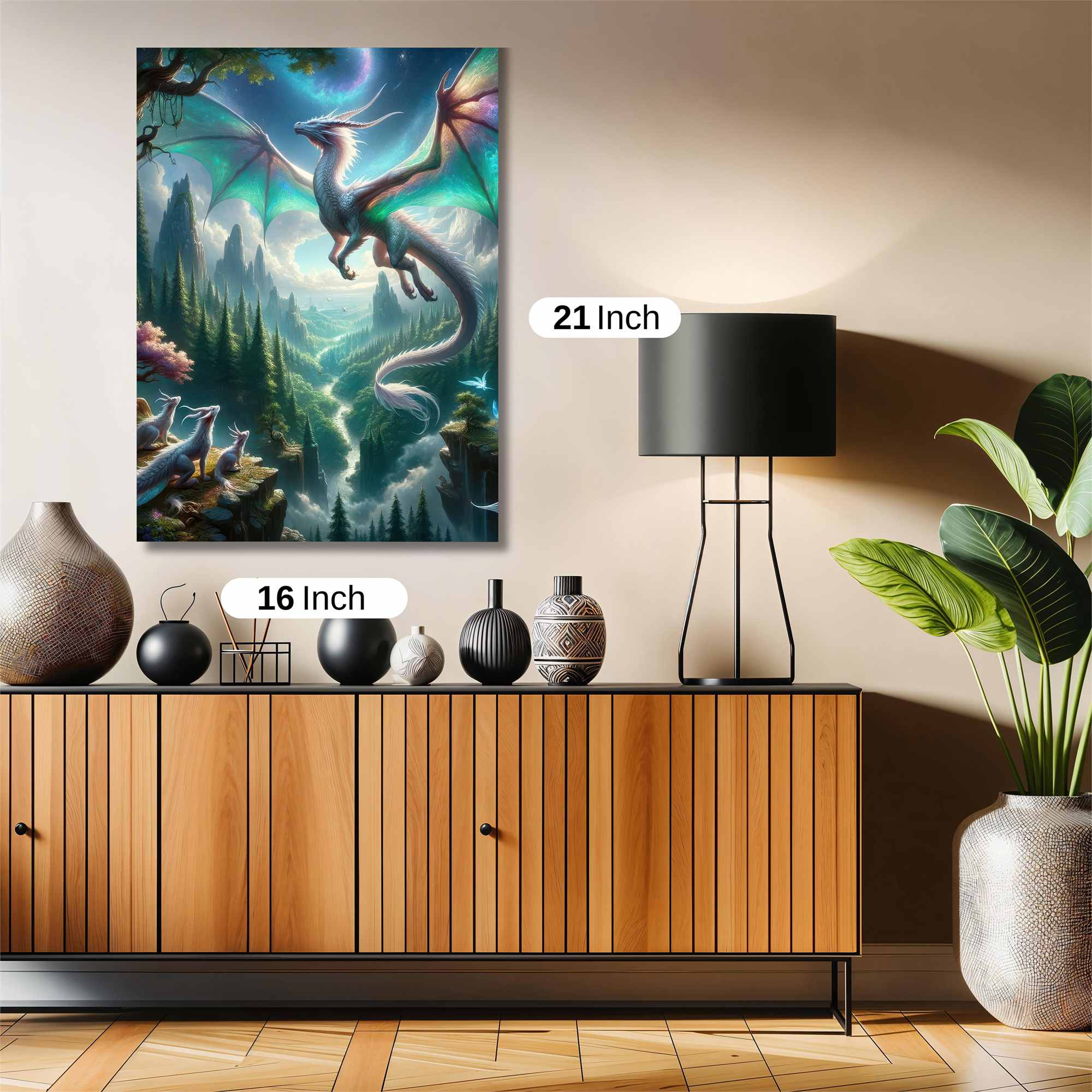 Dragon Serenity Safe Wall Magnetic / M