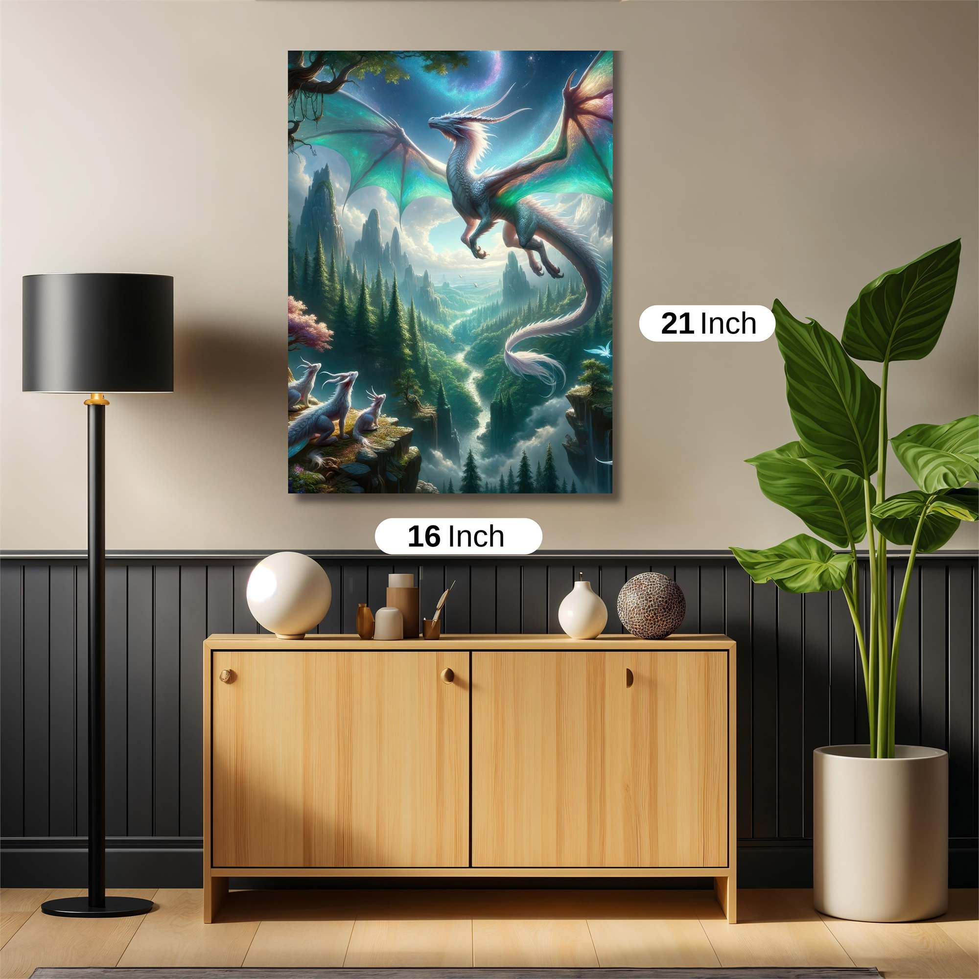 Dragon Serenity Safe Wall Magnetic / M