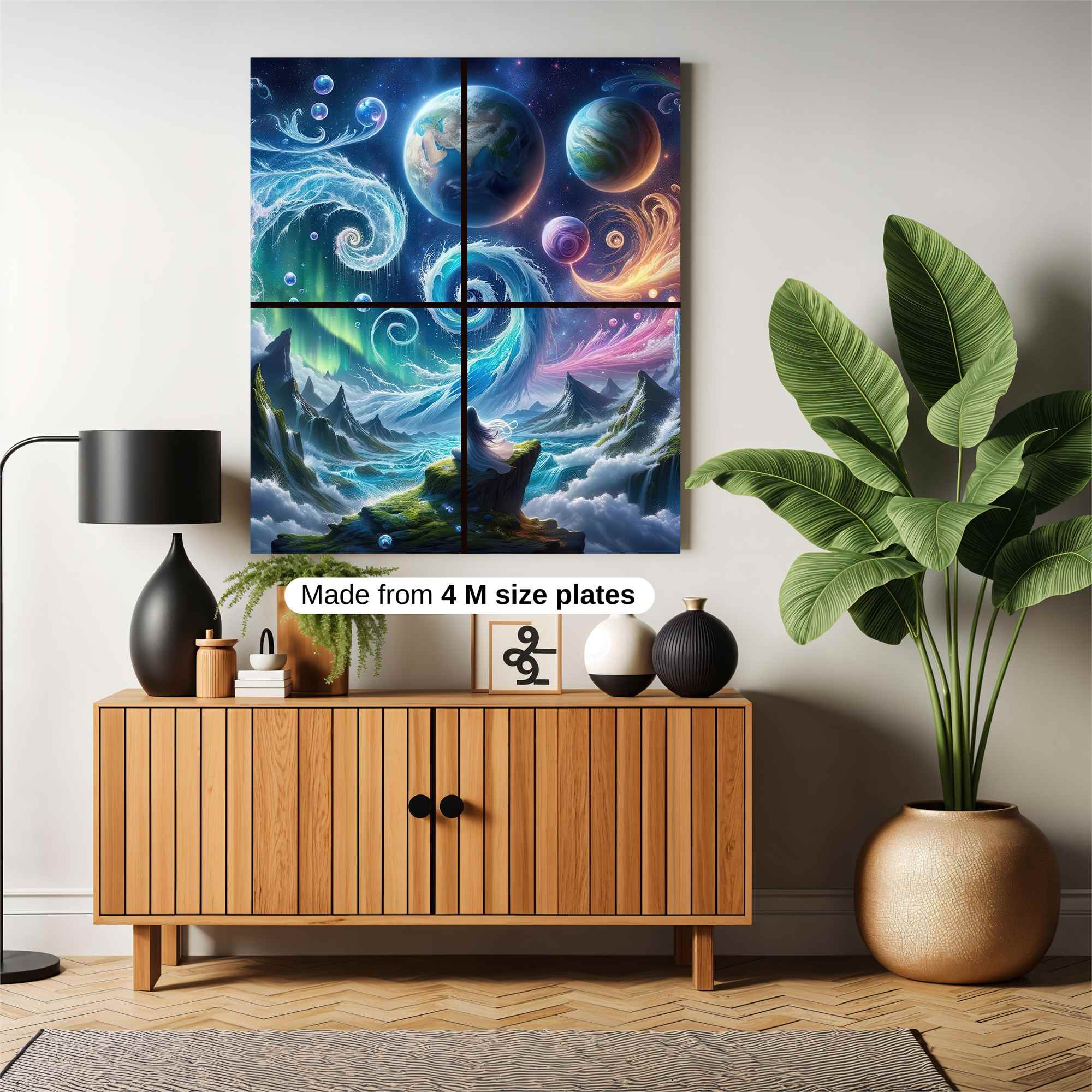 Cosmic Serenity Safe Wall Magnetic / M