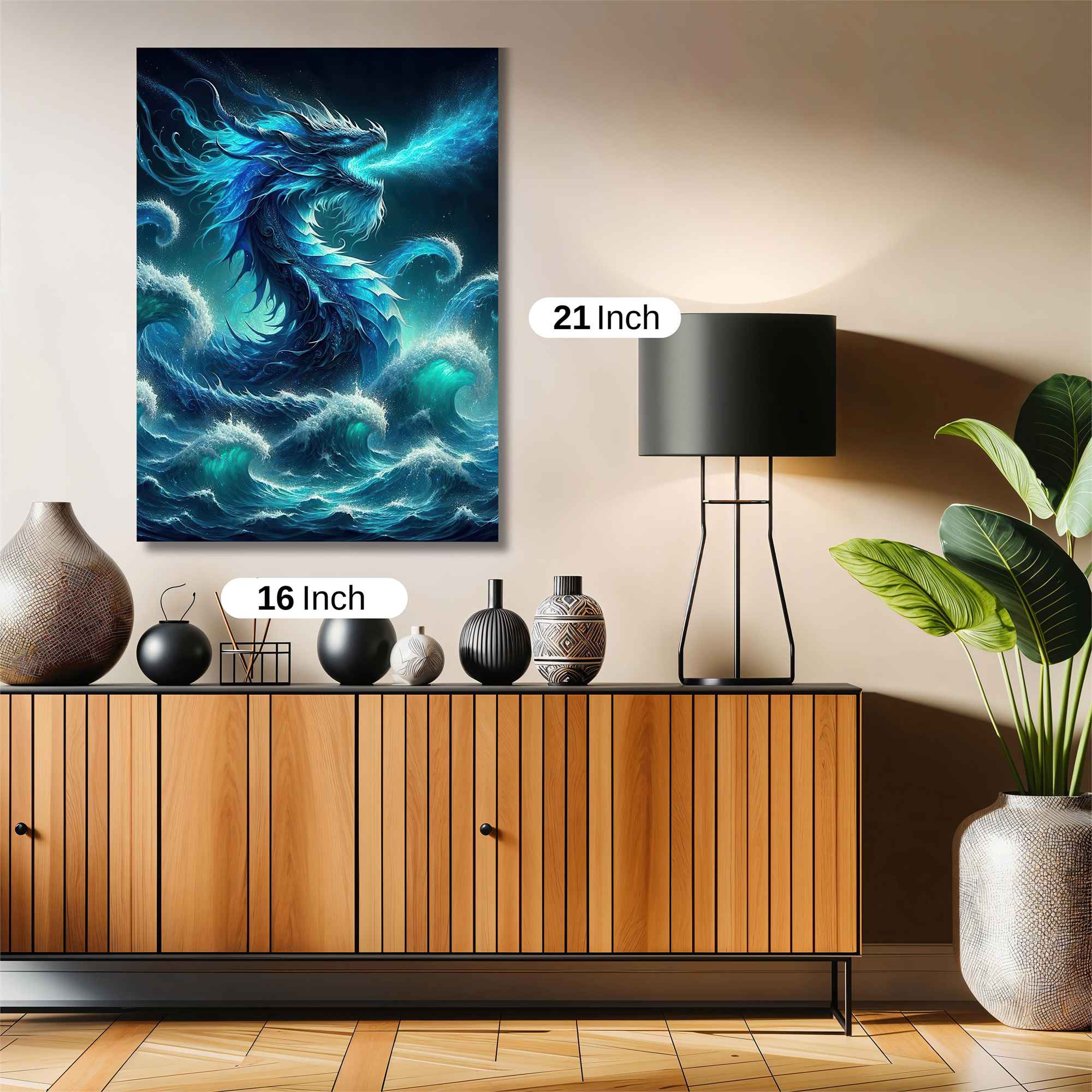 Azure Majesty Safe Wall Magnetic / M