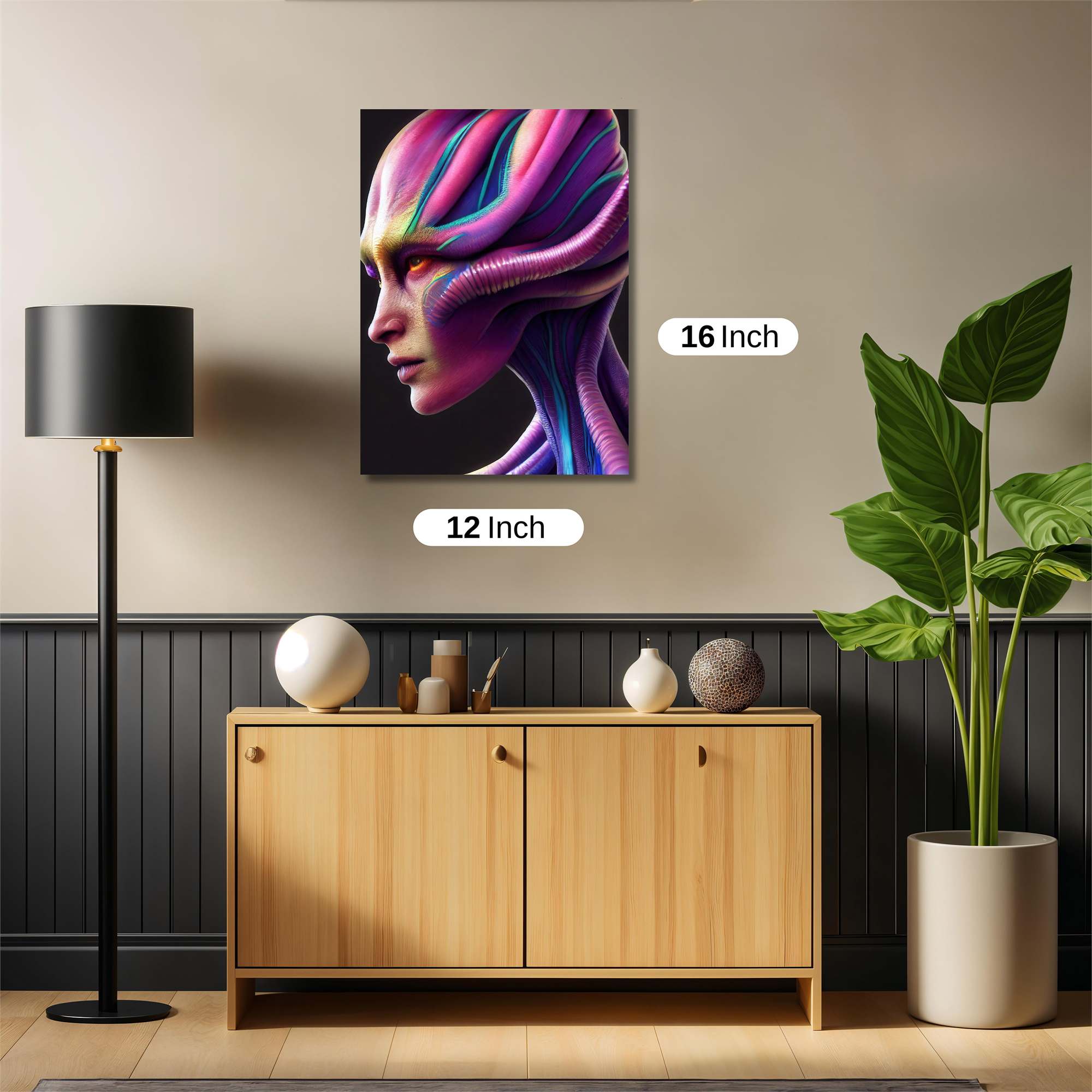 Alien Enigma Safe Wall Magnetic / M