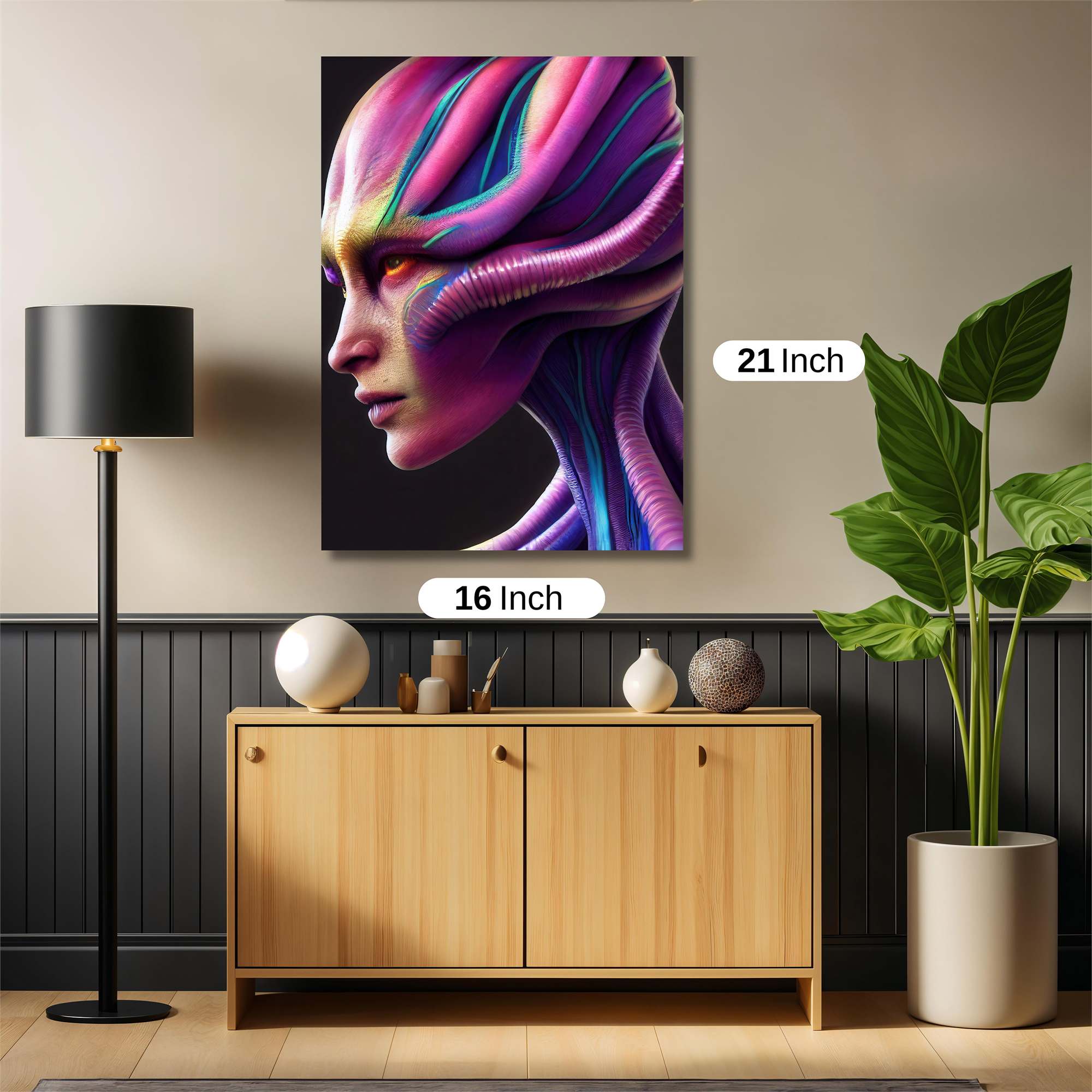 Alien Enigma Safe Wall Magnetic / M