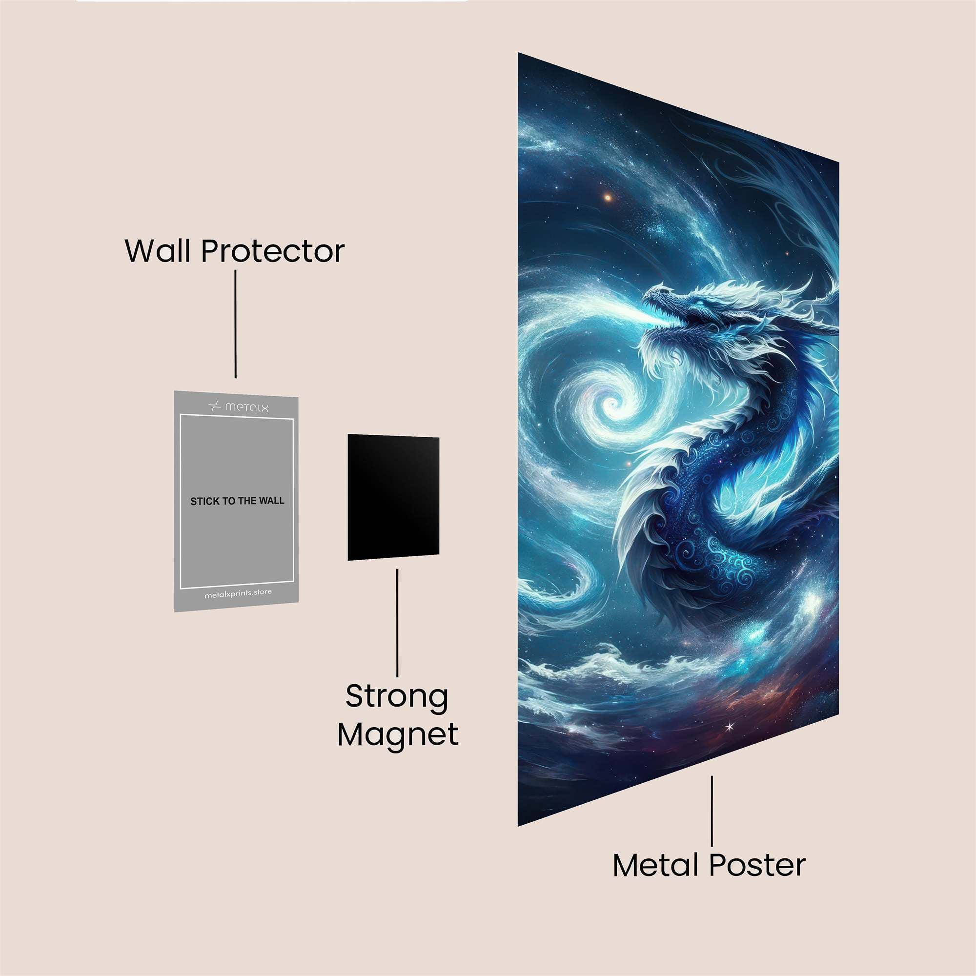 Cosmic Majesty Safe Wall Magnetic / M