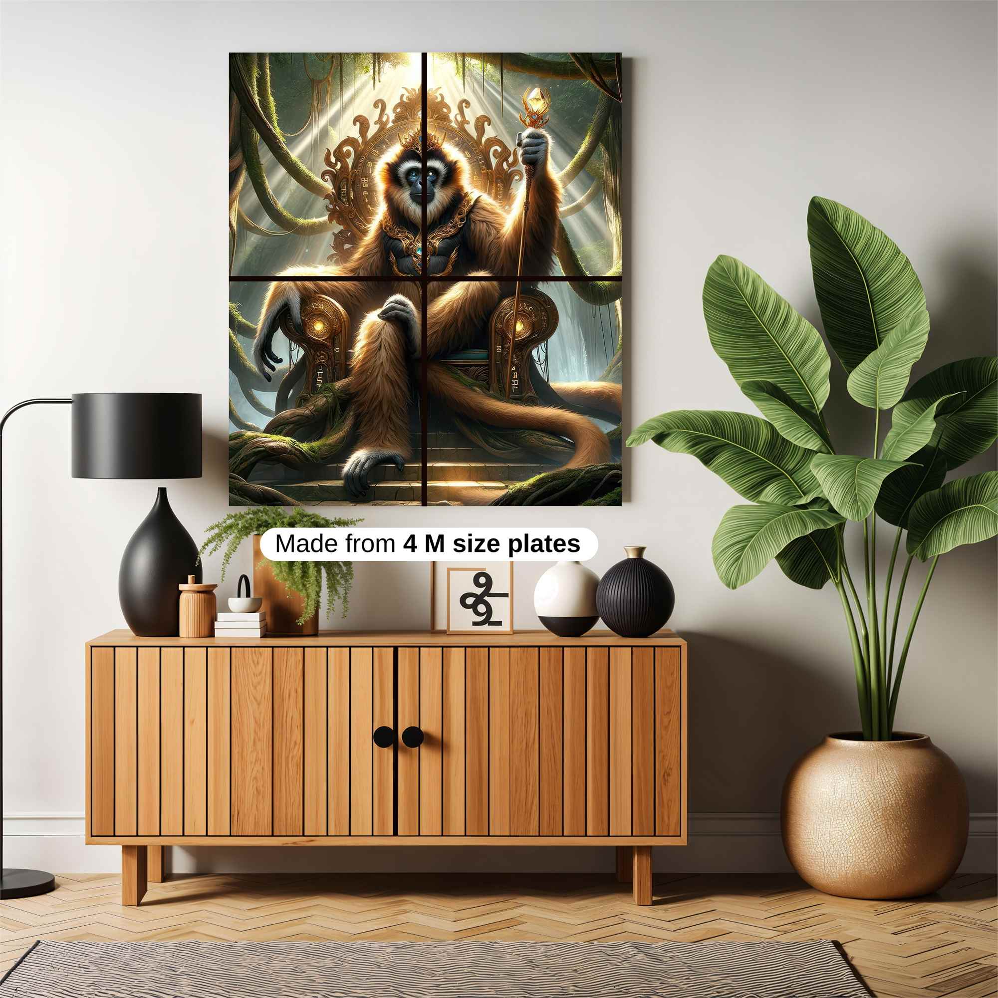 Monkey Monarch Safe Wall Magnetic / M