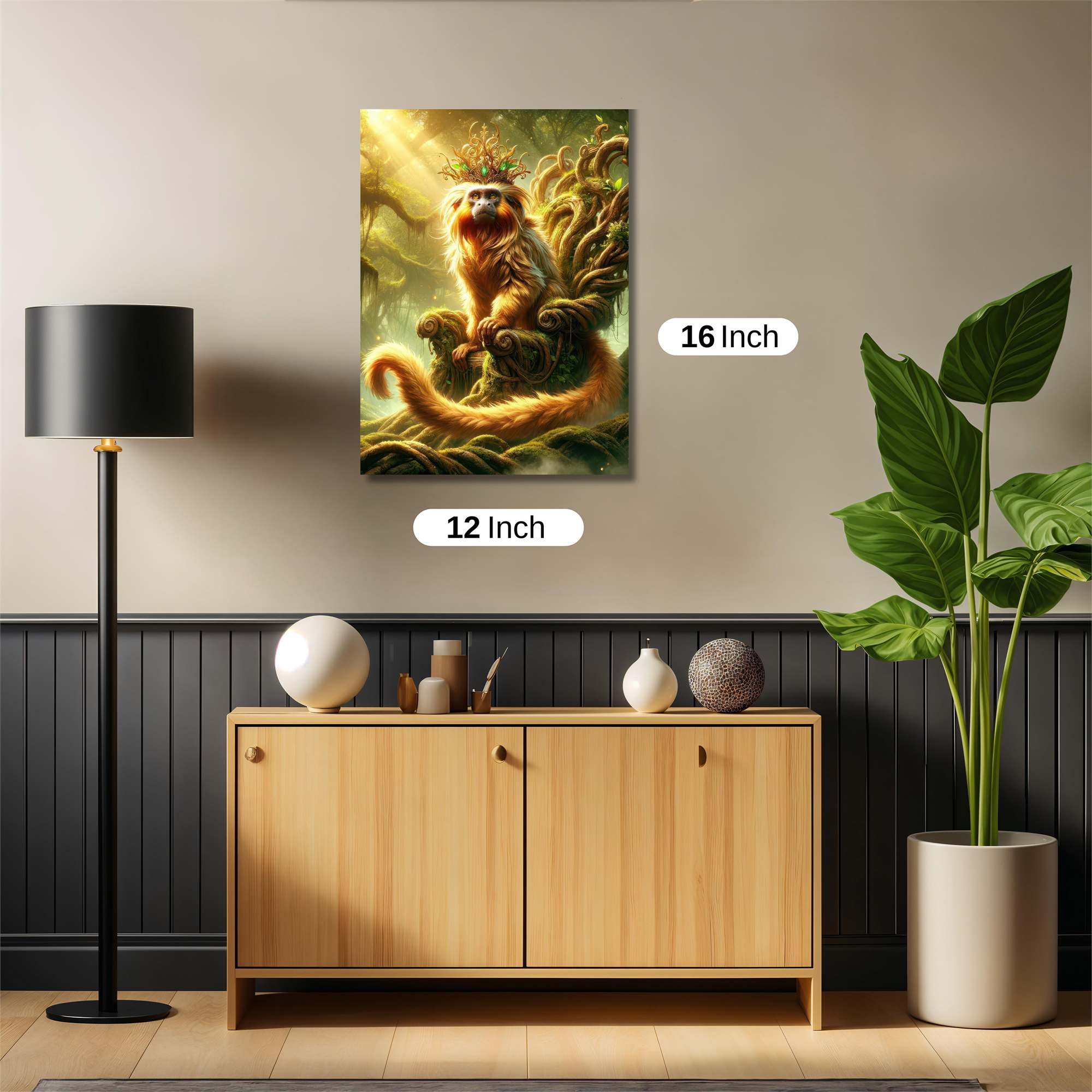 Monkey Monarch Safe Wall Magnetic / M