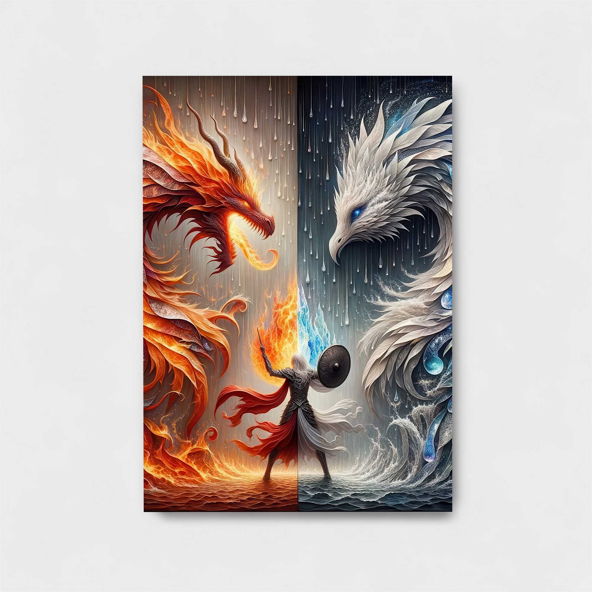 Dragons Clash Safe Wall Magnetic / M