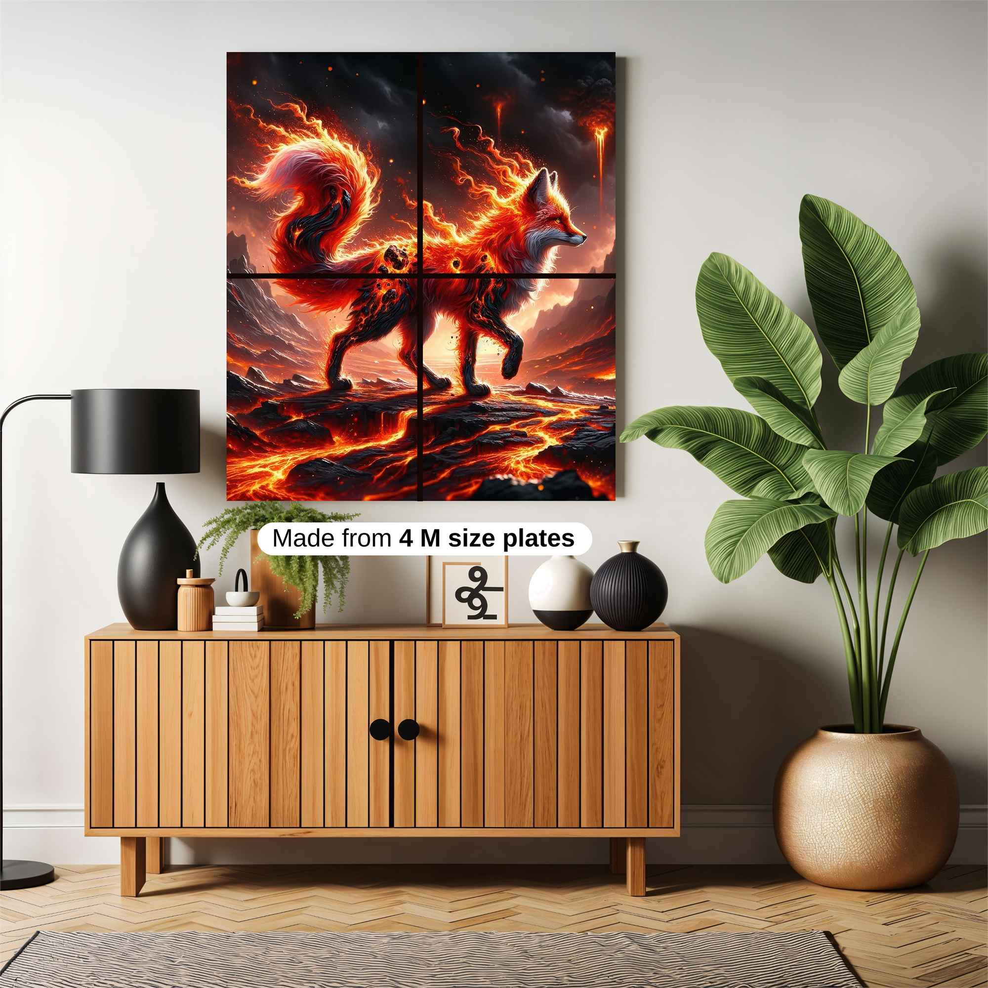 FlameFox Safe Wall Magnetic / M