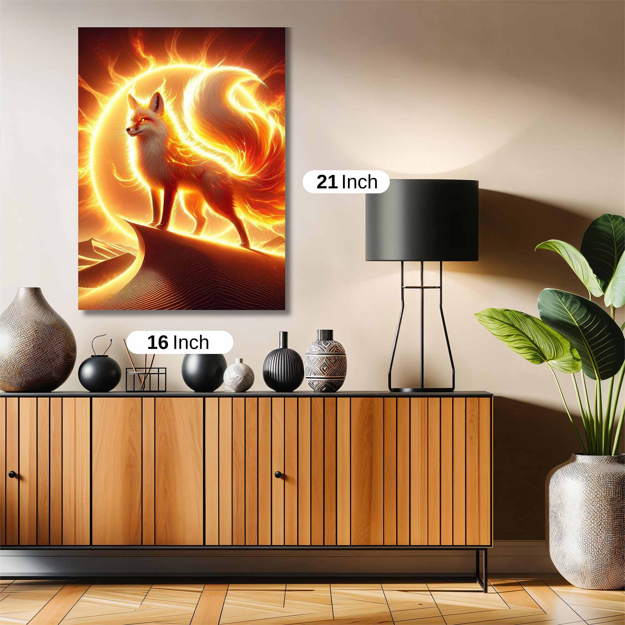 Kitsune Radiant Safe Wall Magnetic / M