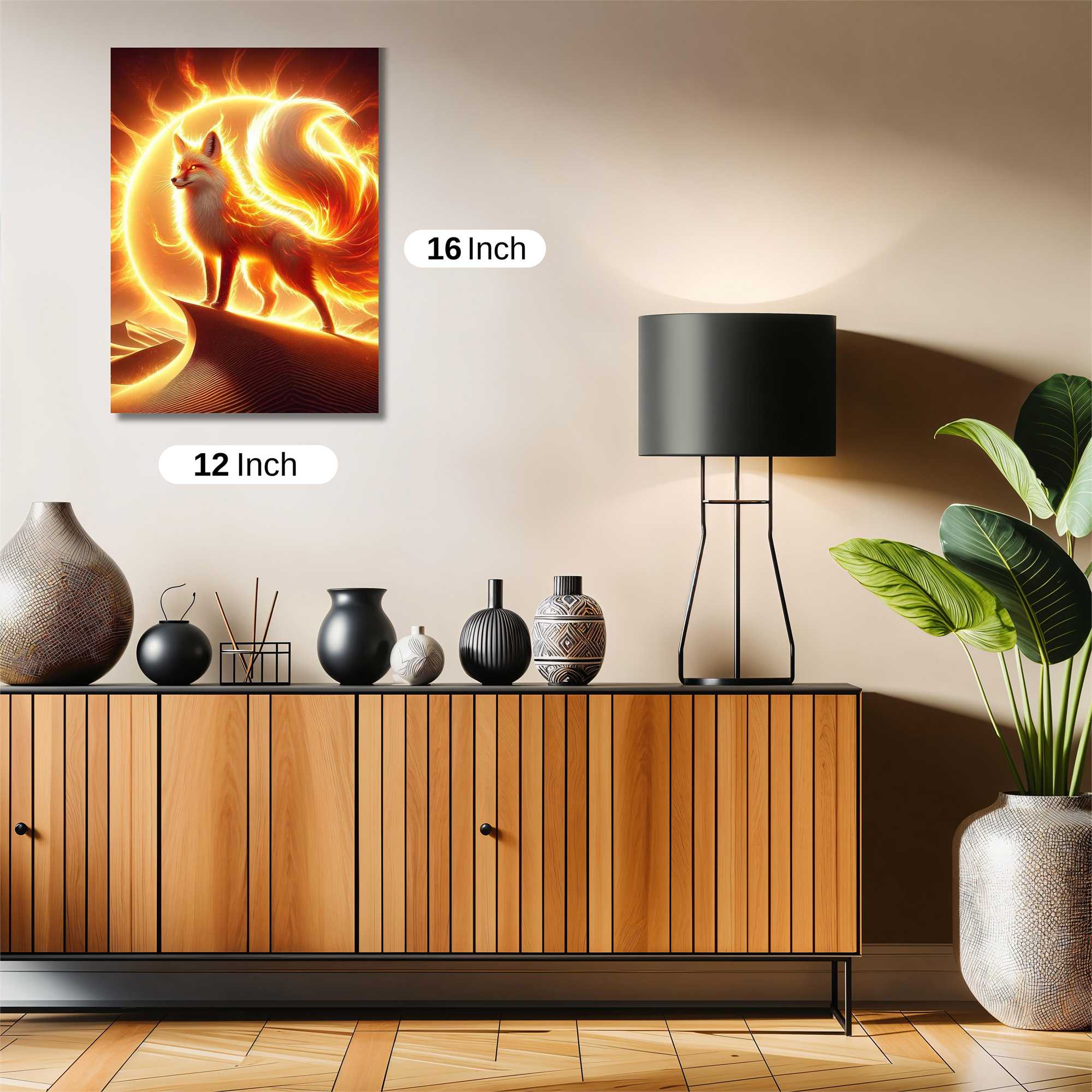 Kitsune Radiant Safe Wall Magnetic / M