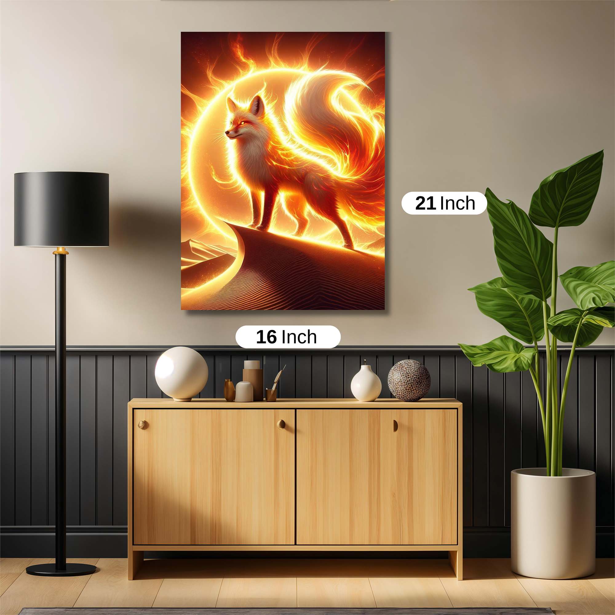 Kitsune Radiant Safe Wall Magnetic / M