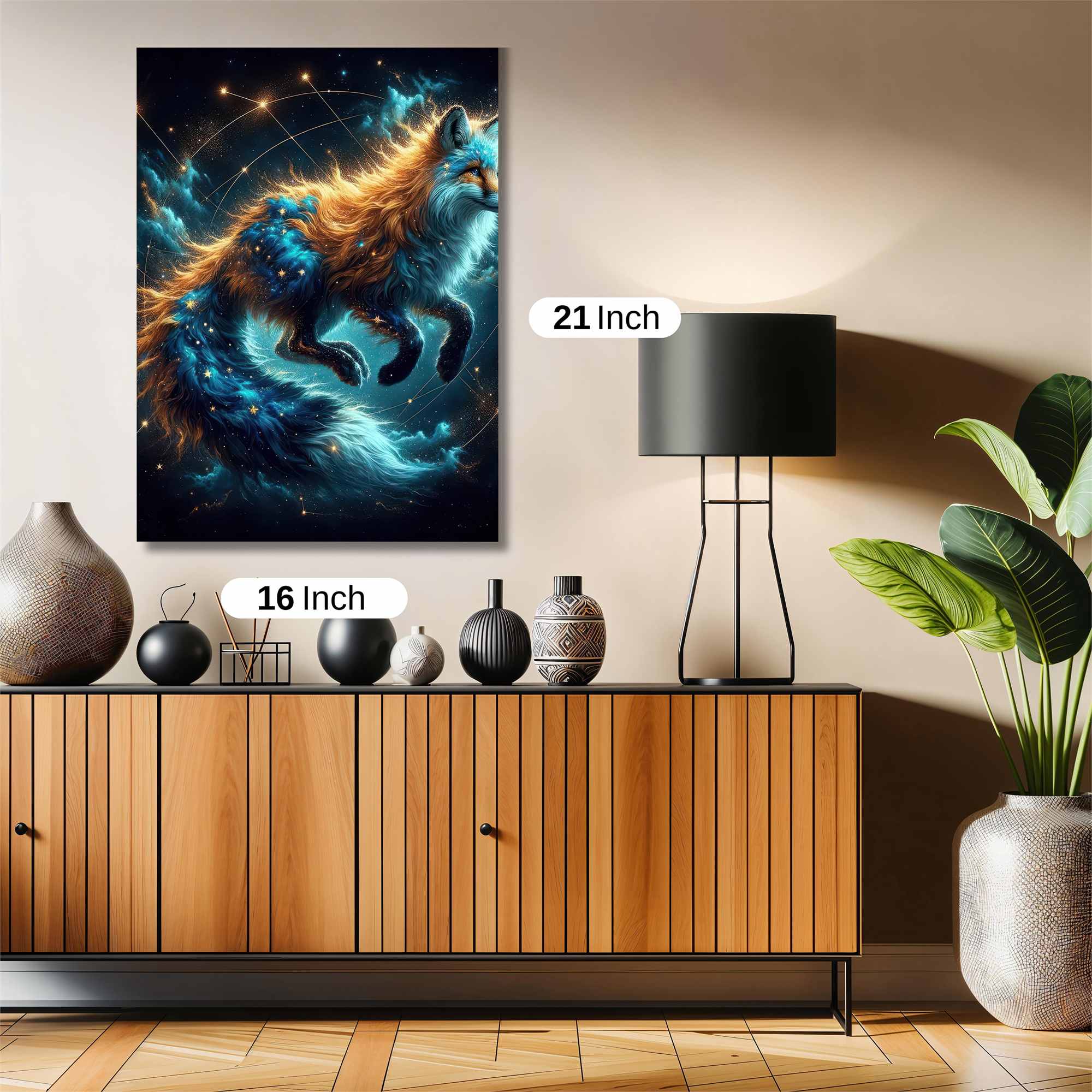 Celestial Fox Safe Wall Magnetic / M