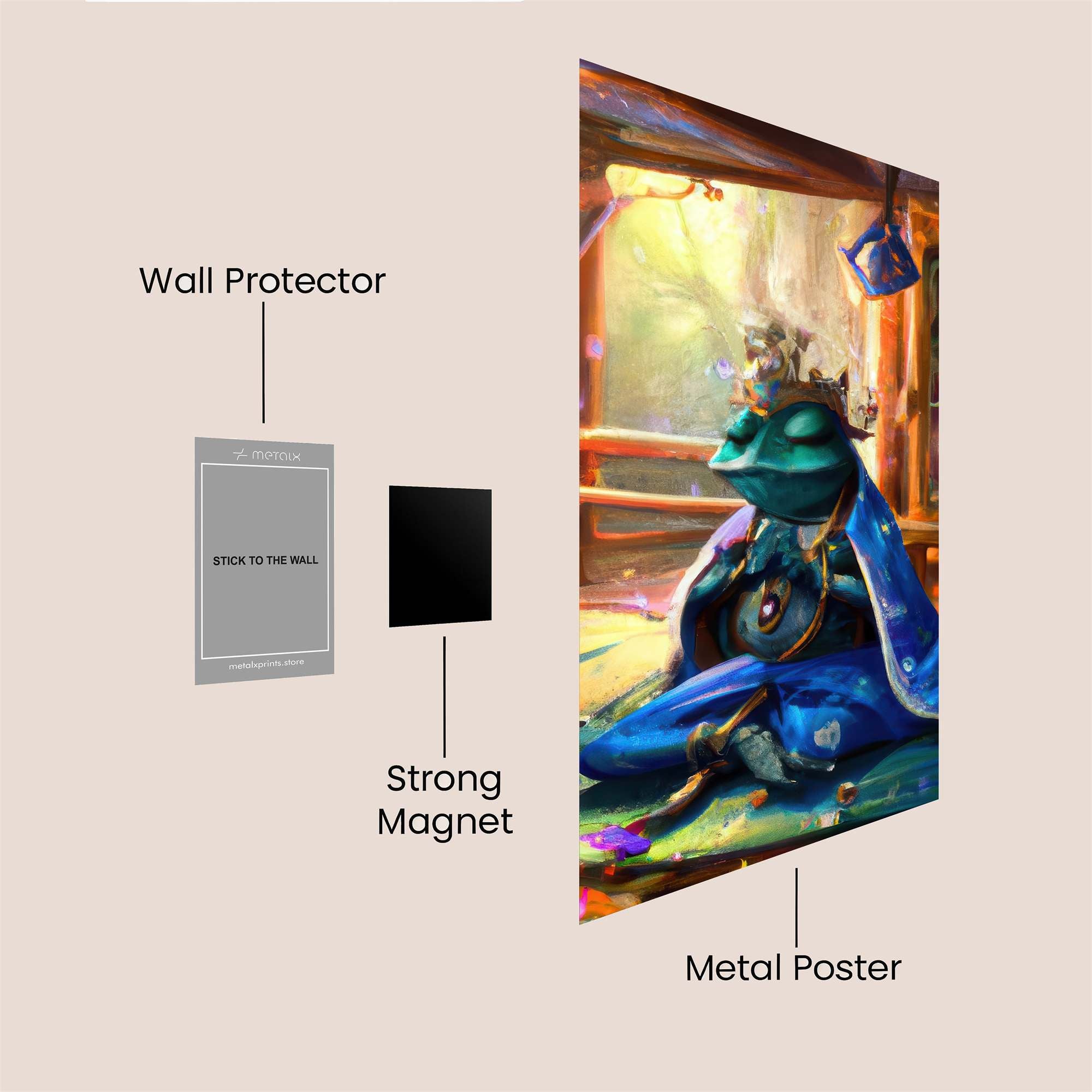 Frog Serenity Safe Wall Magnetic / M