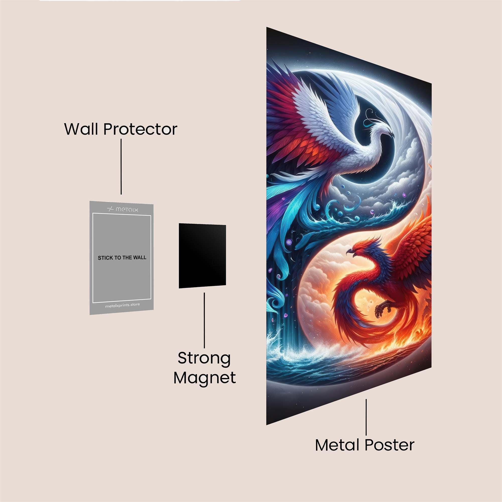 Phoenix Duality Safe Wall Magnetic / M