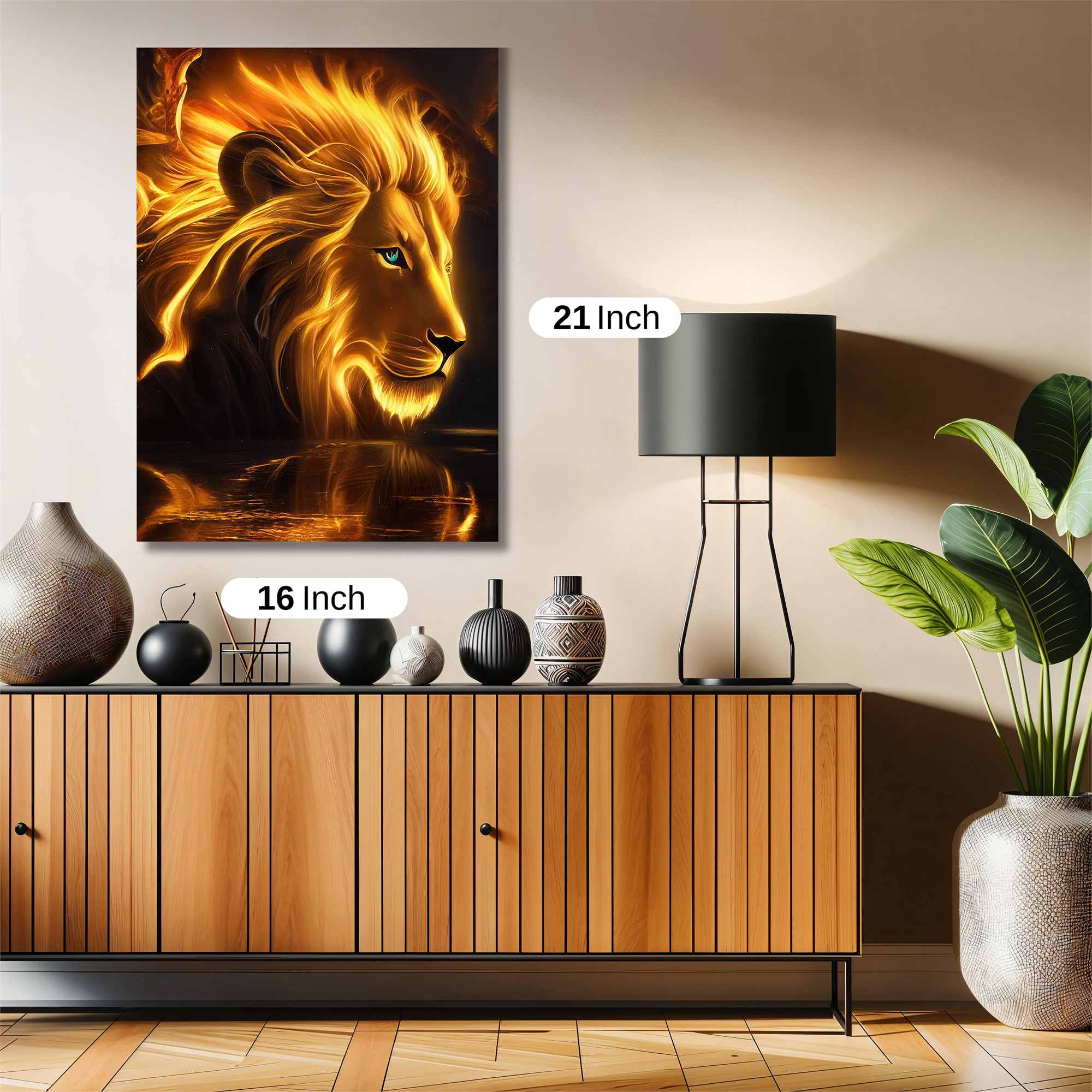 Fiery Majesty Safe Wall Magnetic / M