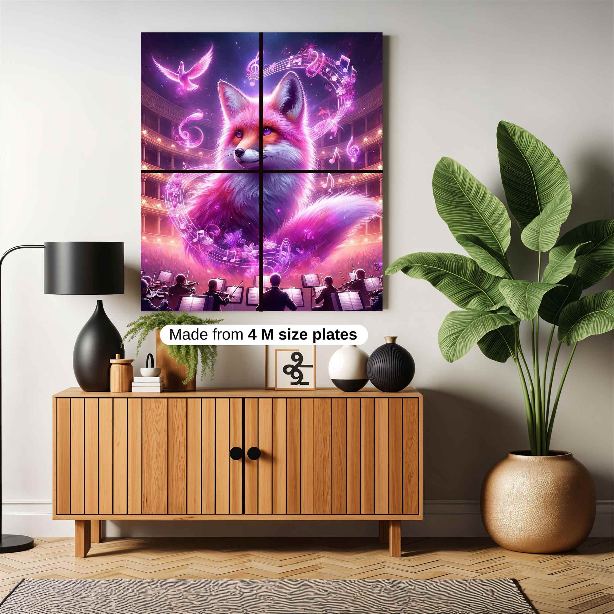 Fox Rhapsody Safe Wall Magnetic / M