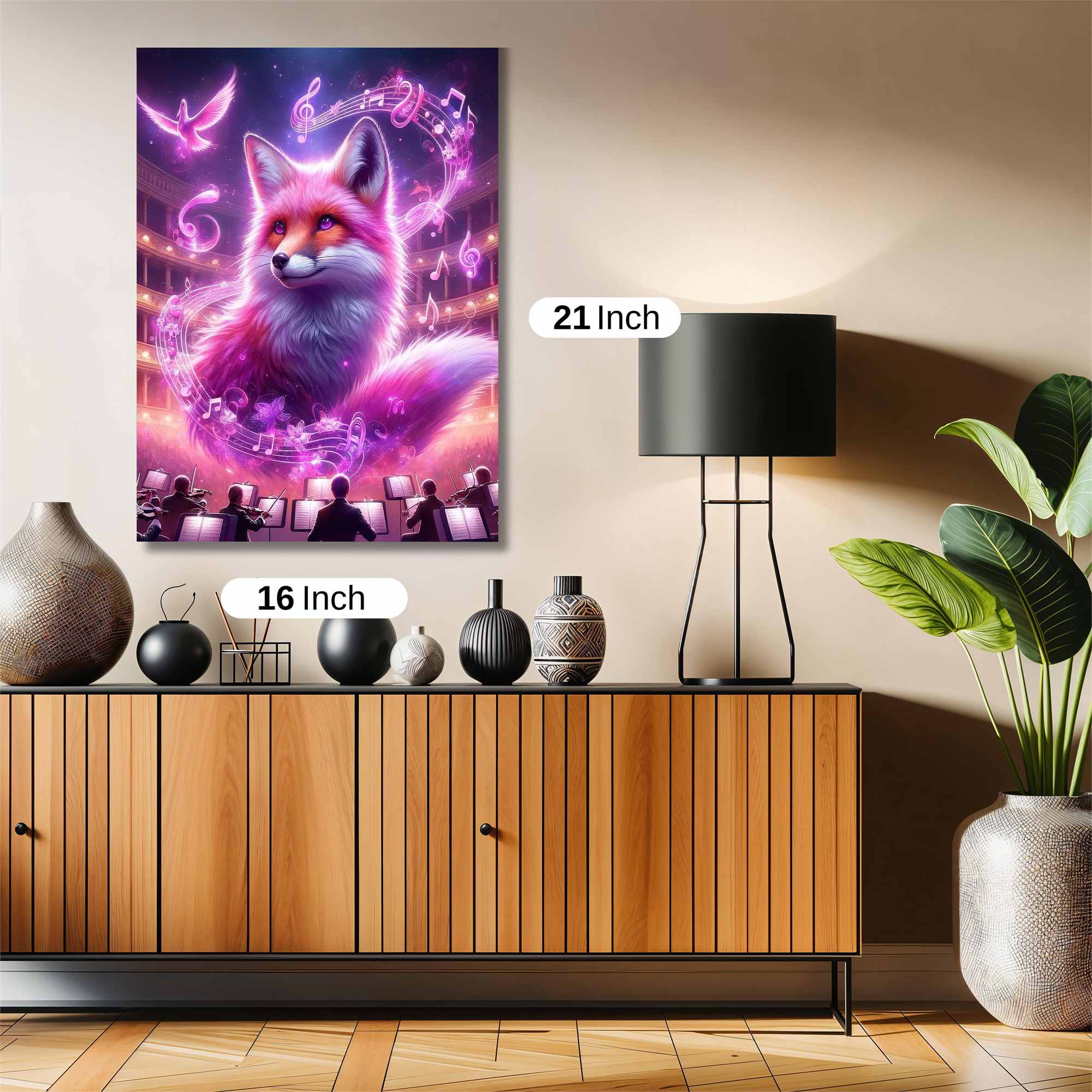 Fox Rhapsody Safe Wall Magnetic / M