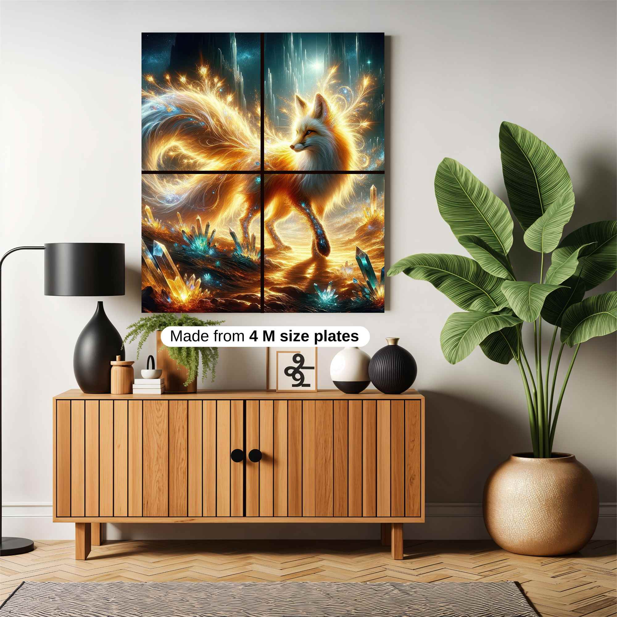 Luminous Fox Safe Wall Magnetic / M
