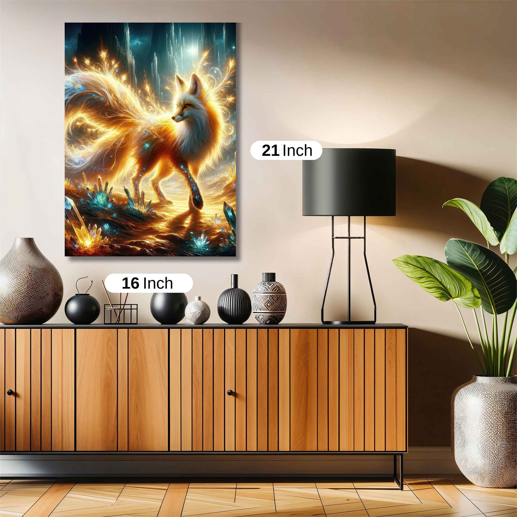 Luminous Fox Safe Wall Magnetic / M