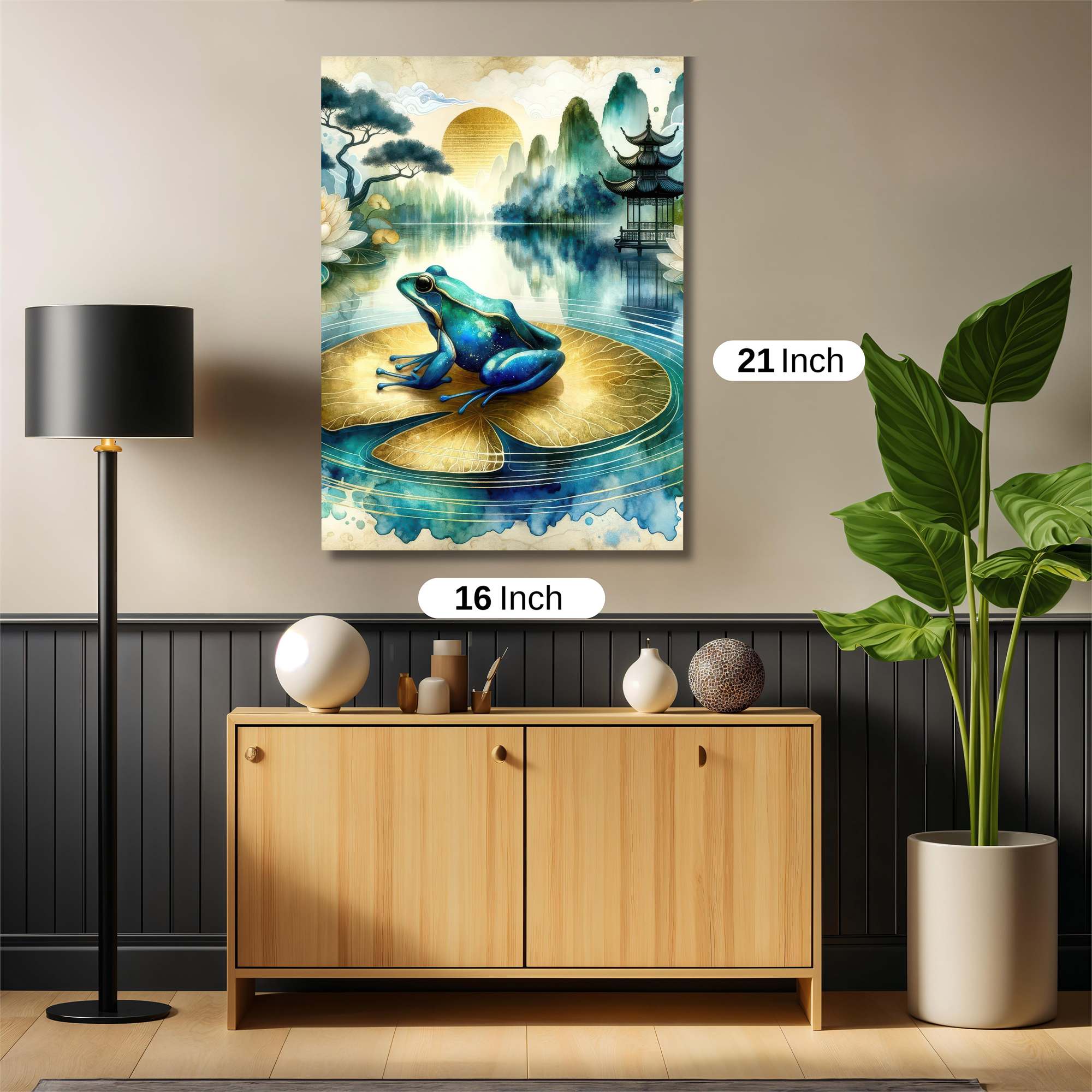 Frog Serenity Safe Wall Magnetic / M