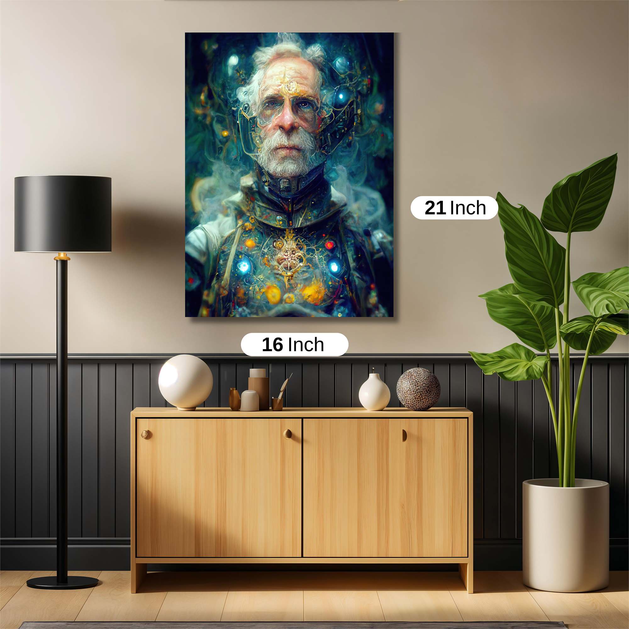 Wizard Enigma Safe Wall Magnetic / M