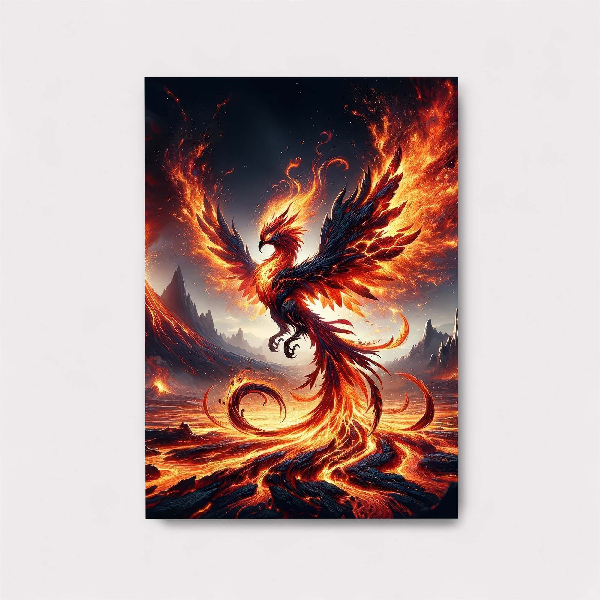 Phoenix Inferno Safe Wall Magnetic / M