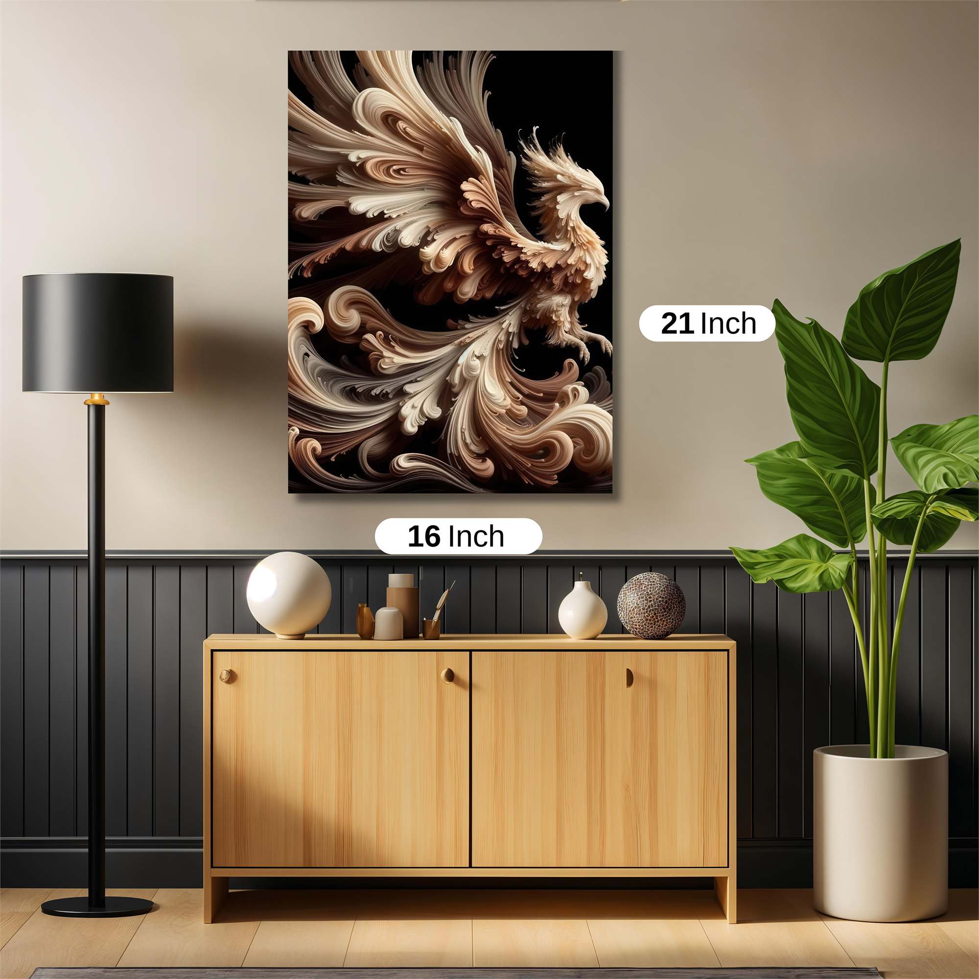 Phoenix Whimsy Safe Wall Magnetic / M