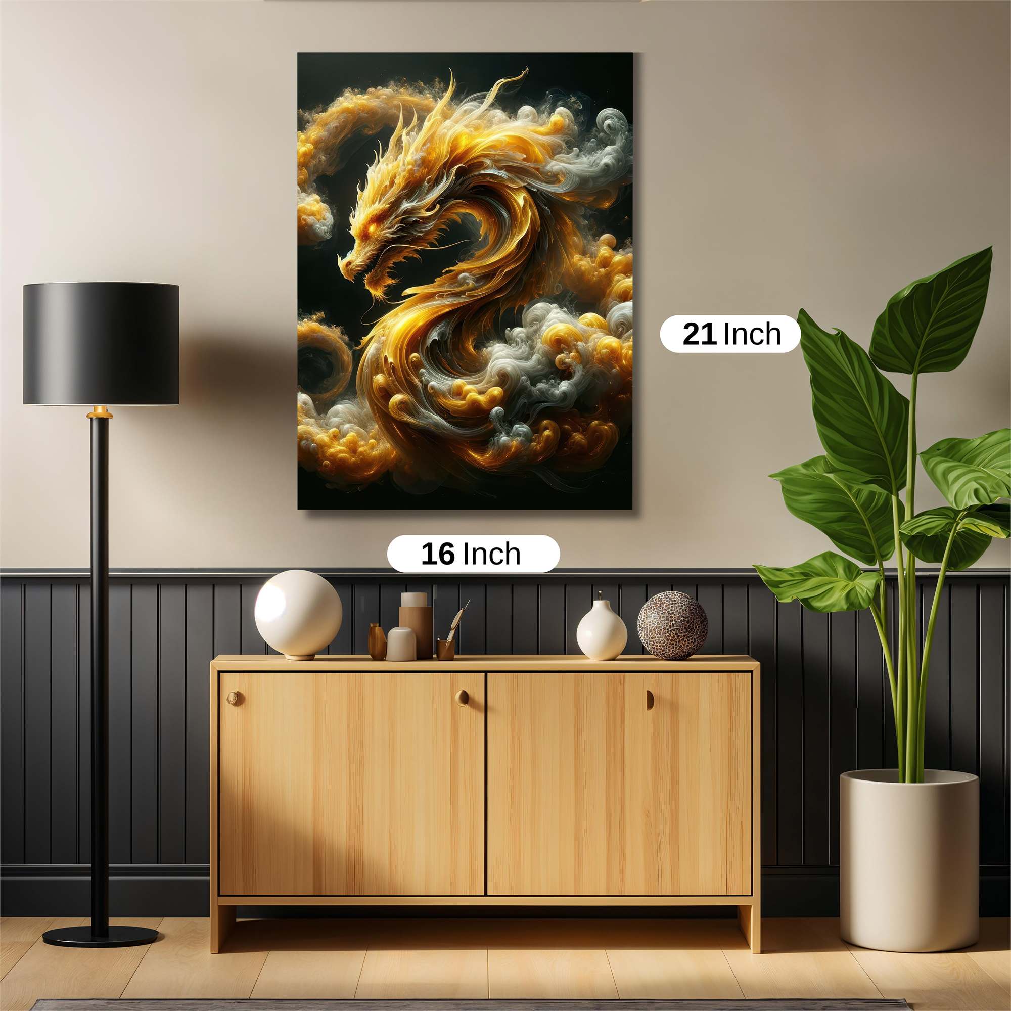 Dragon Whimsy Safe Wall Magnetic / M