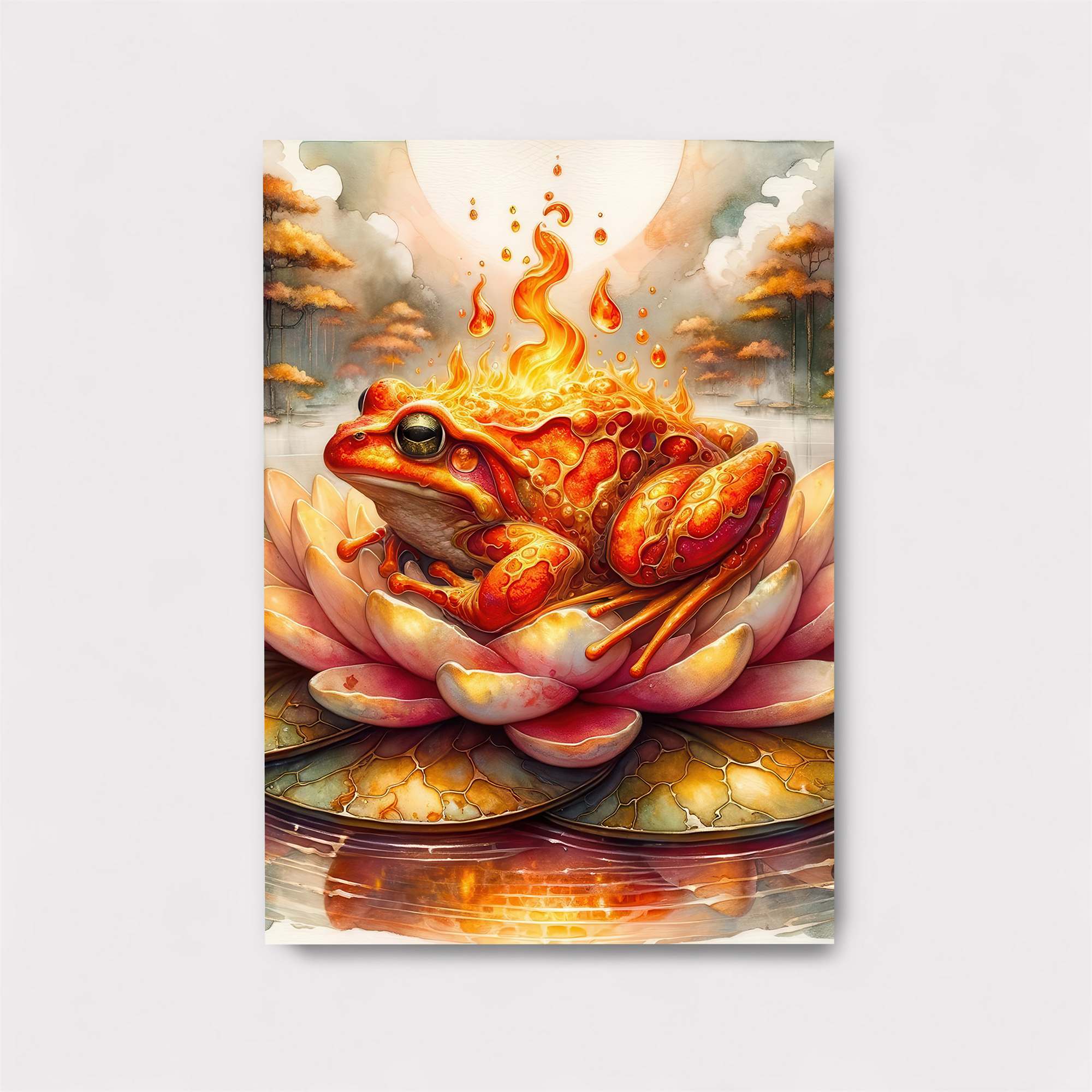 Flame Frog Safe Wall Magnetic / M
