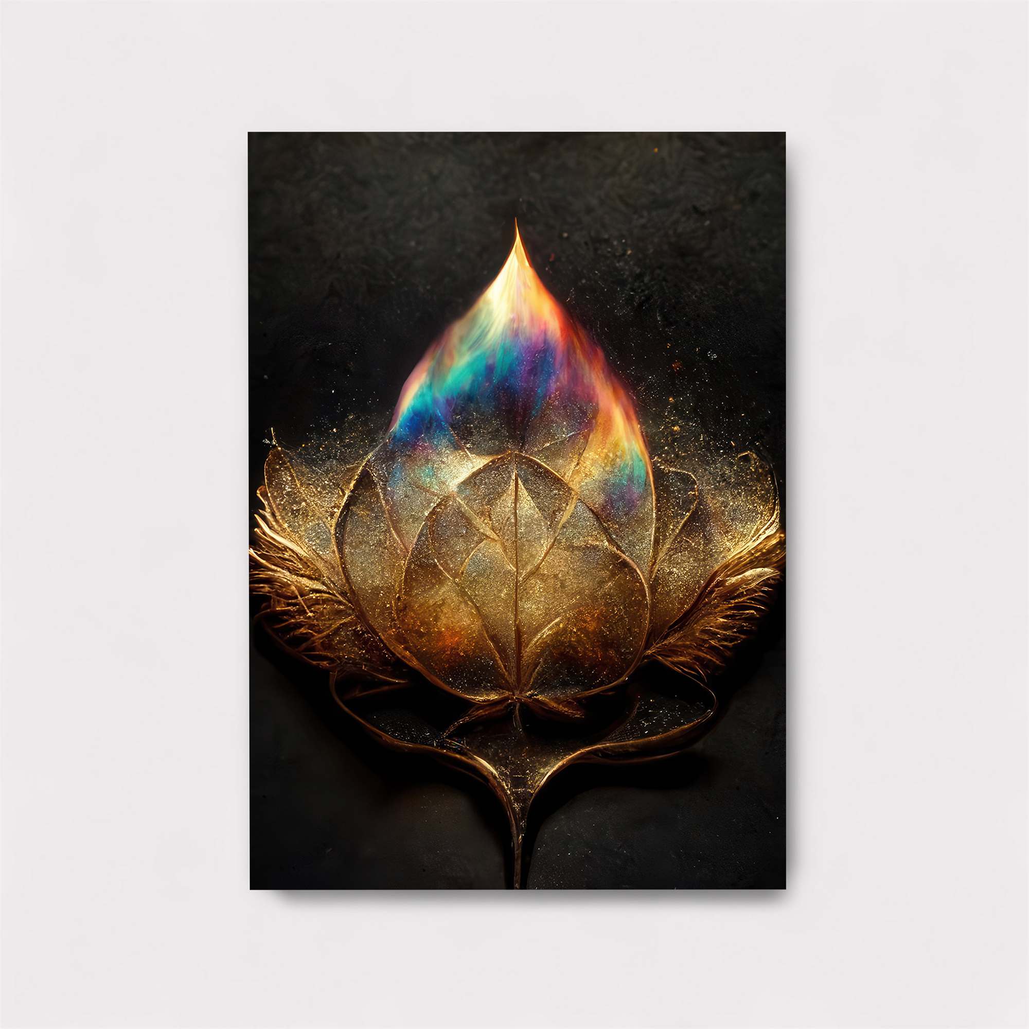Flame Lotus Safe Wall Magnetic / M