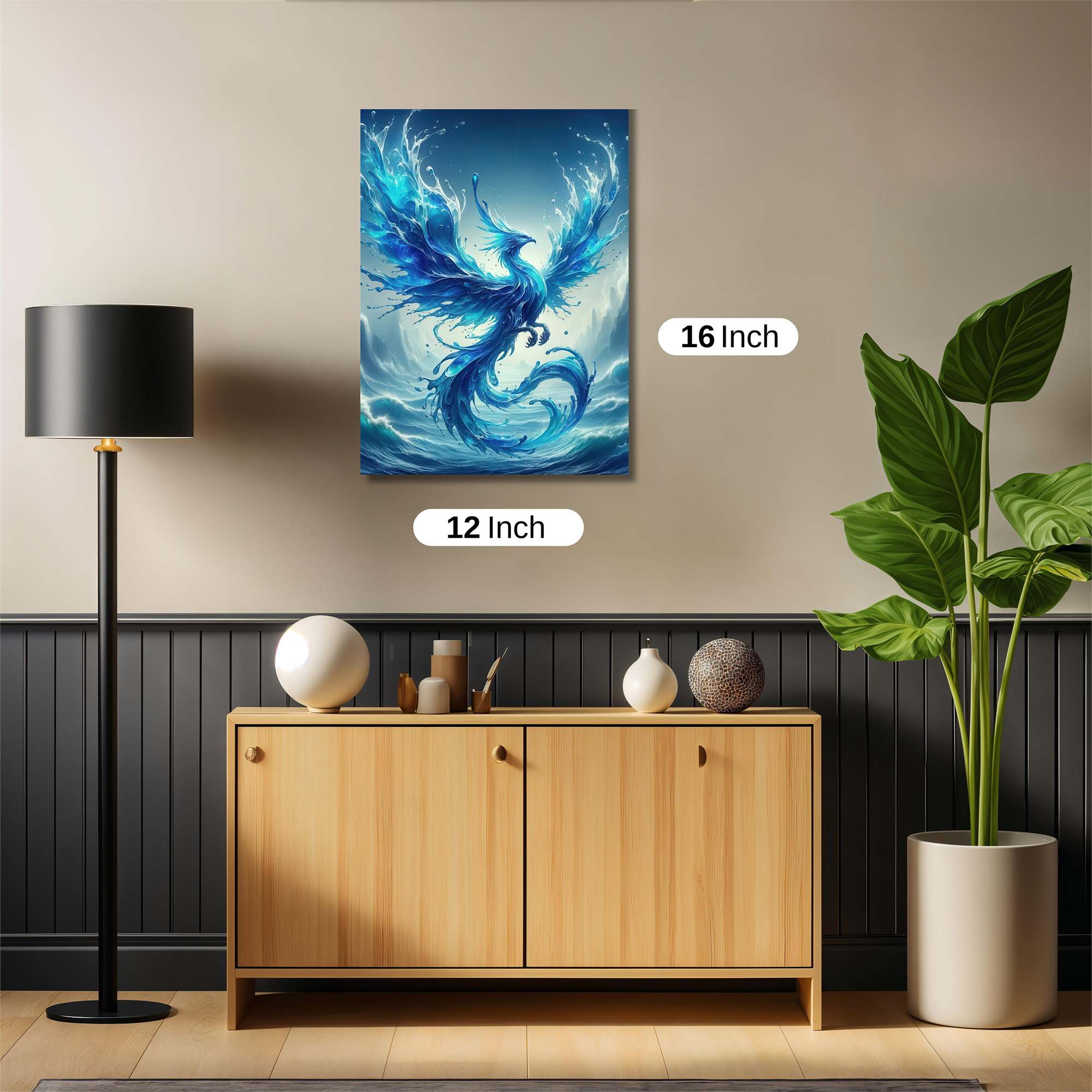 Phoenix Serene Safe Wall Magnetic / M