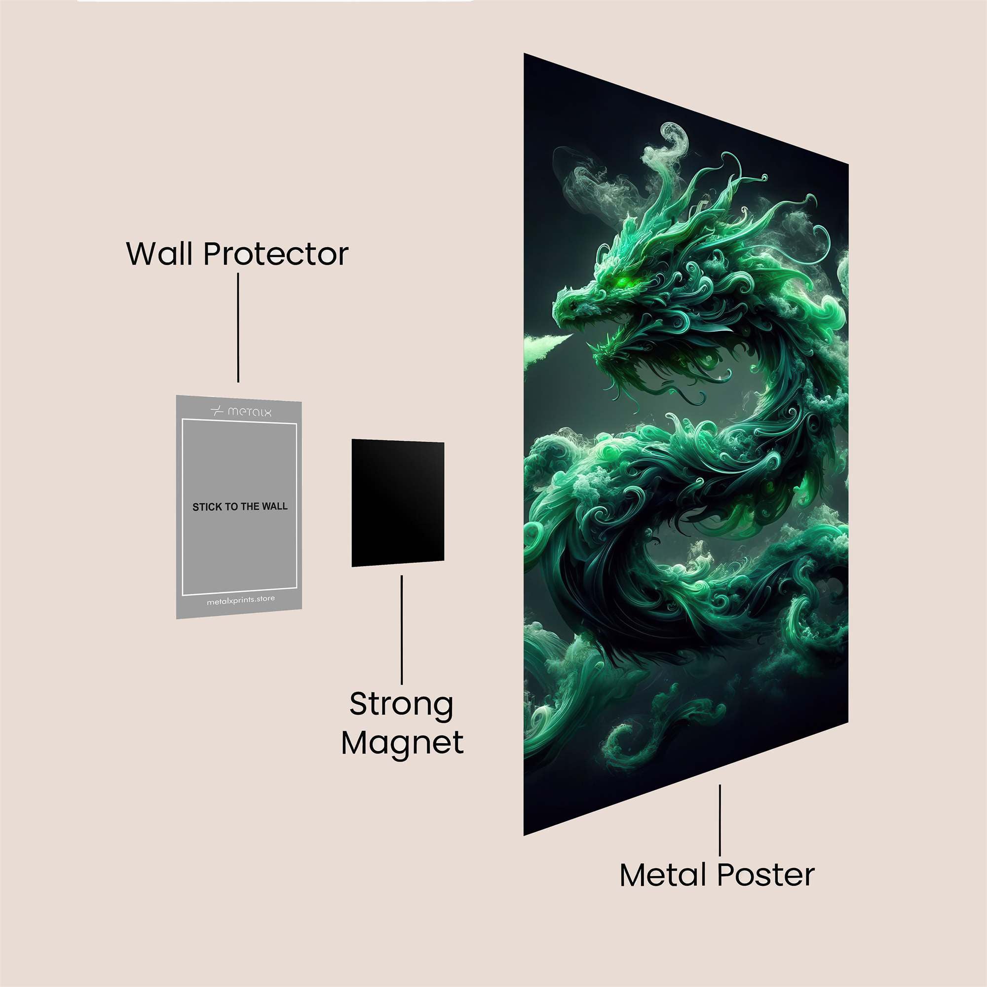 Mystic Whimsy Safe Wall Magnetic / M