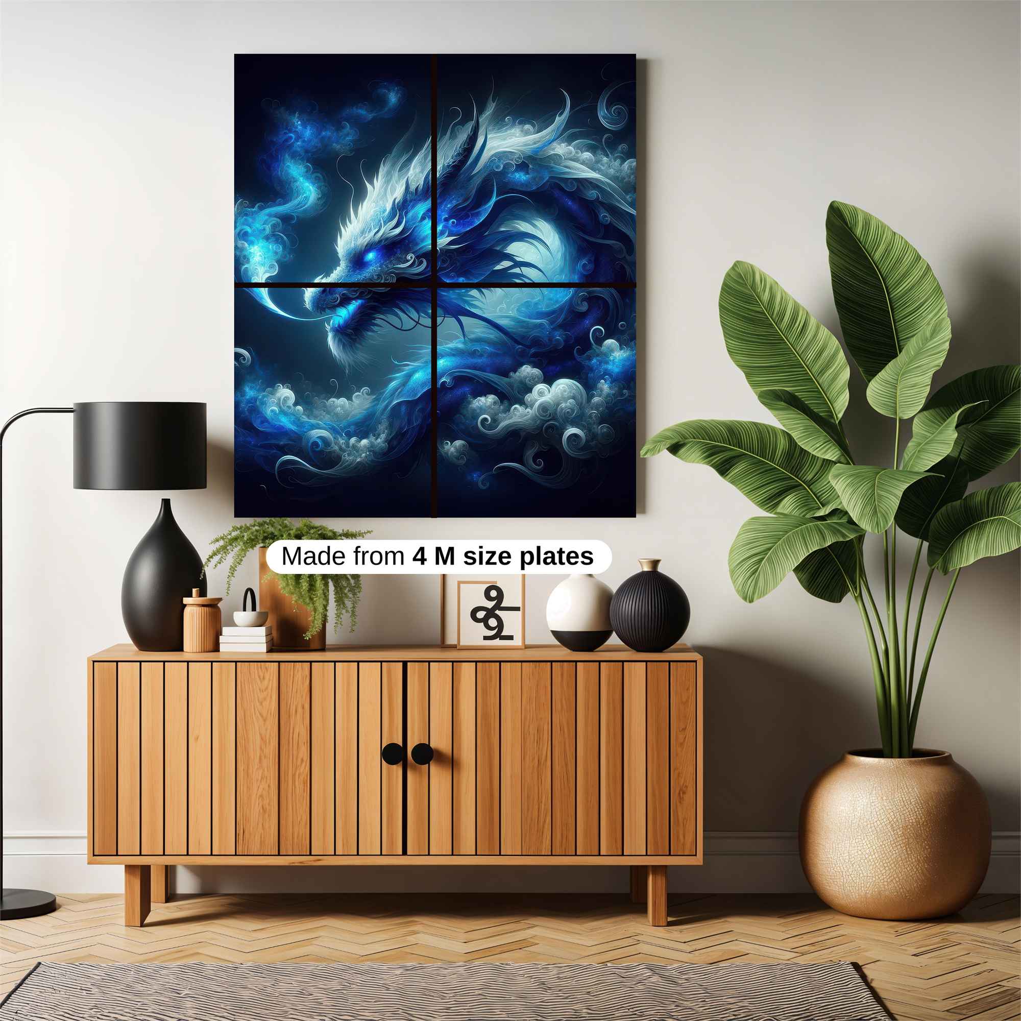 Azure Majesty Safe Wall Magnetic / M