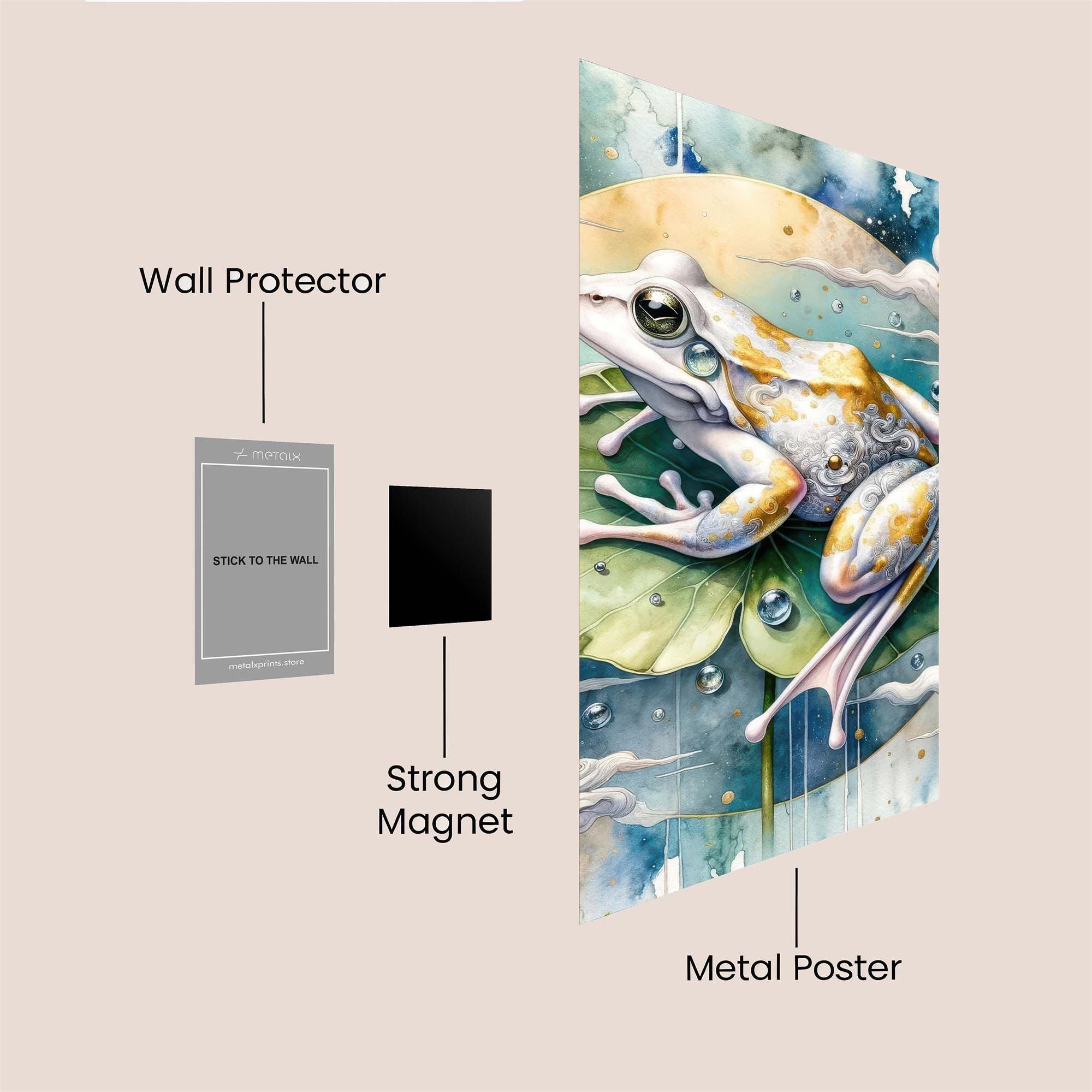 Moonlit Serenity Safe Wall Magnetic / M
