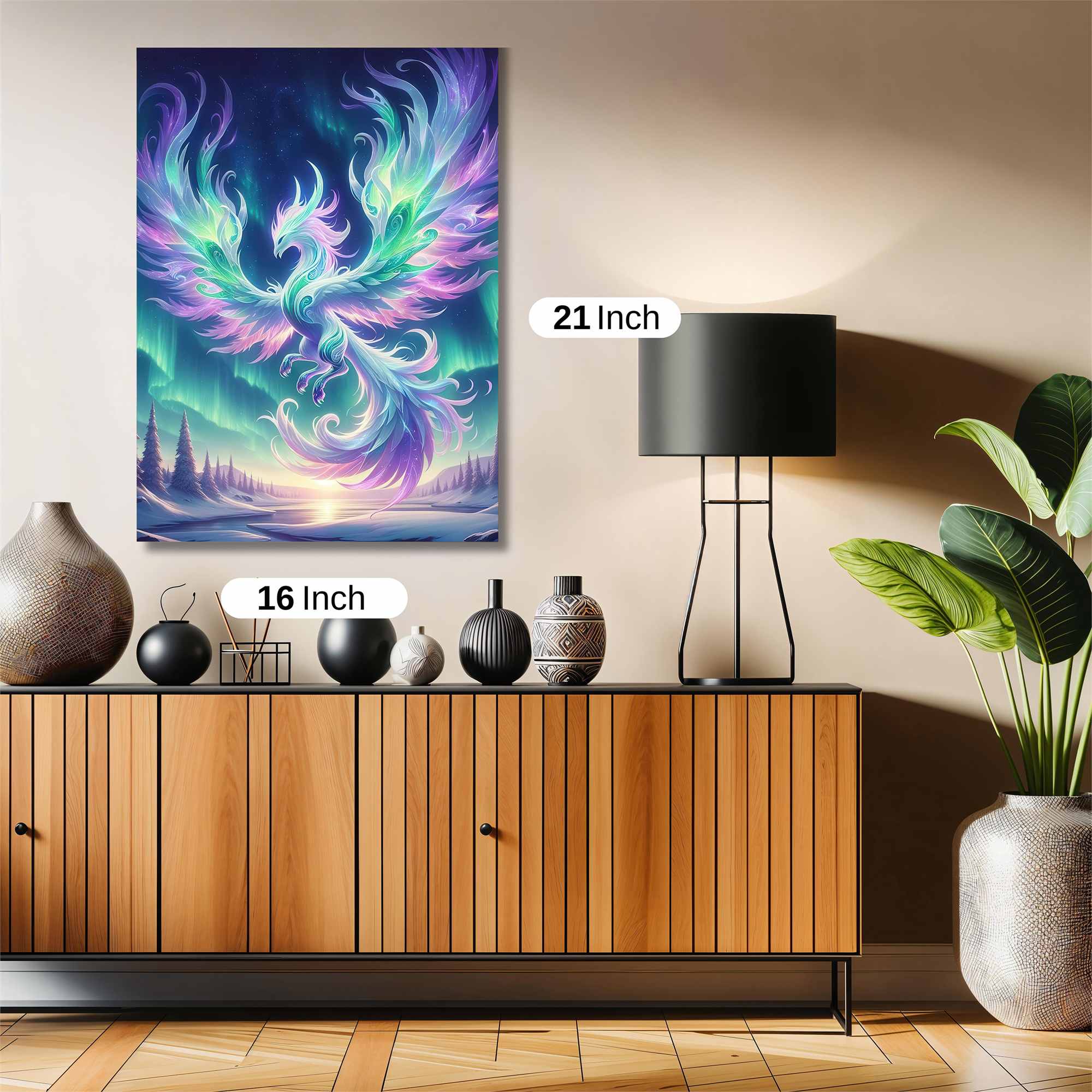 Phoenix Aurora Safe Wall Magnetic / M