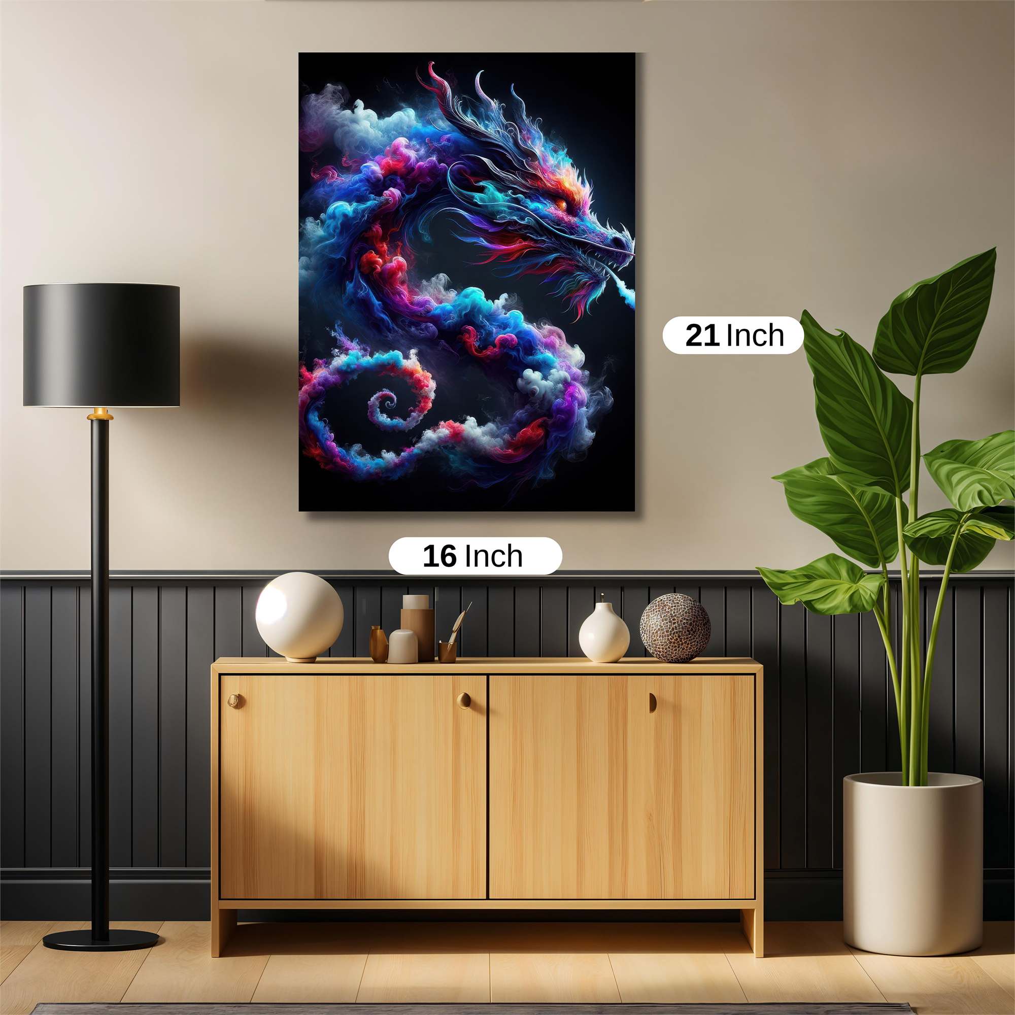 Dragon Whimsy Safe Wall Magnetic / M
