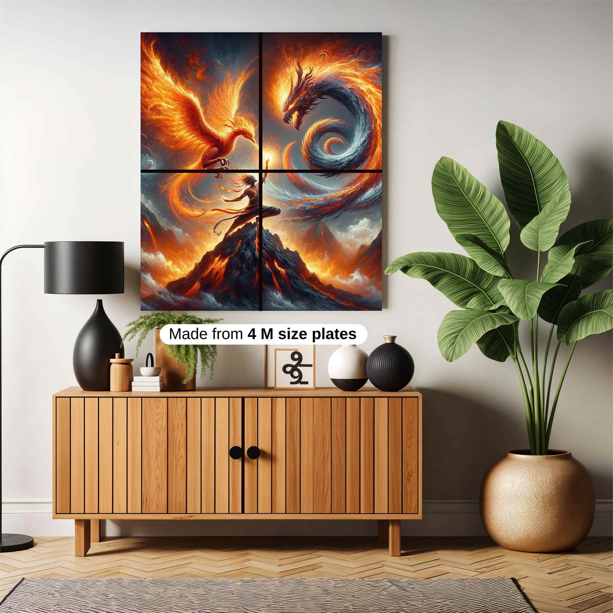 Phoenix Clash Safe Wall Magnetic / M